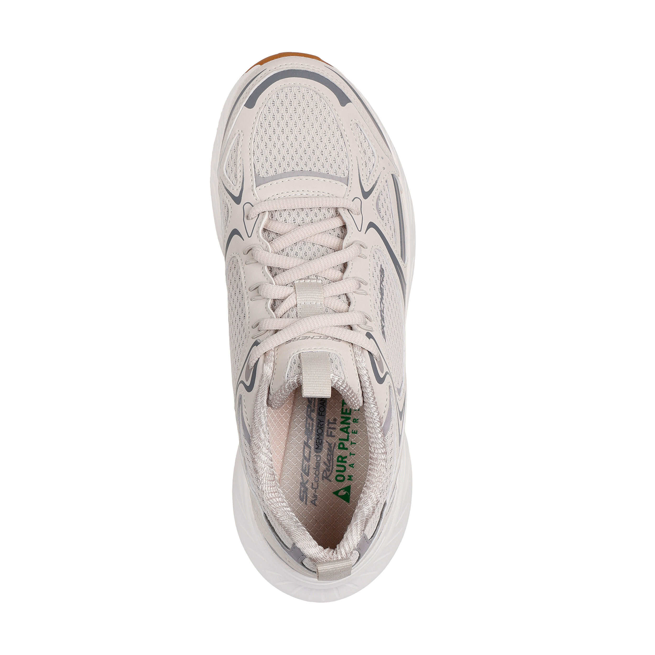 Sneakers camminata donna Skechers EDGERIDE bianche 4/5