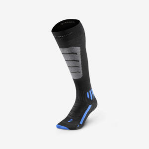 Calcetines térmicos de esquí de lana muy transpirable adultos, 900 Xsocks Negro