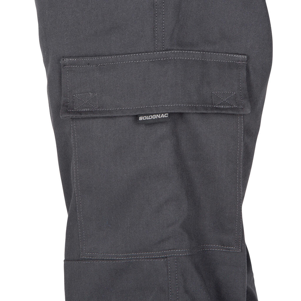 Zelene muške kargo pantalone STEPPE 300