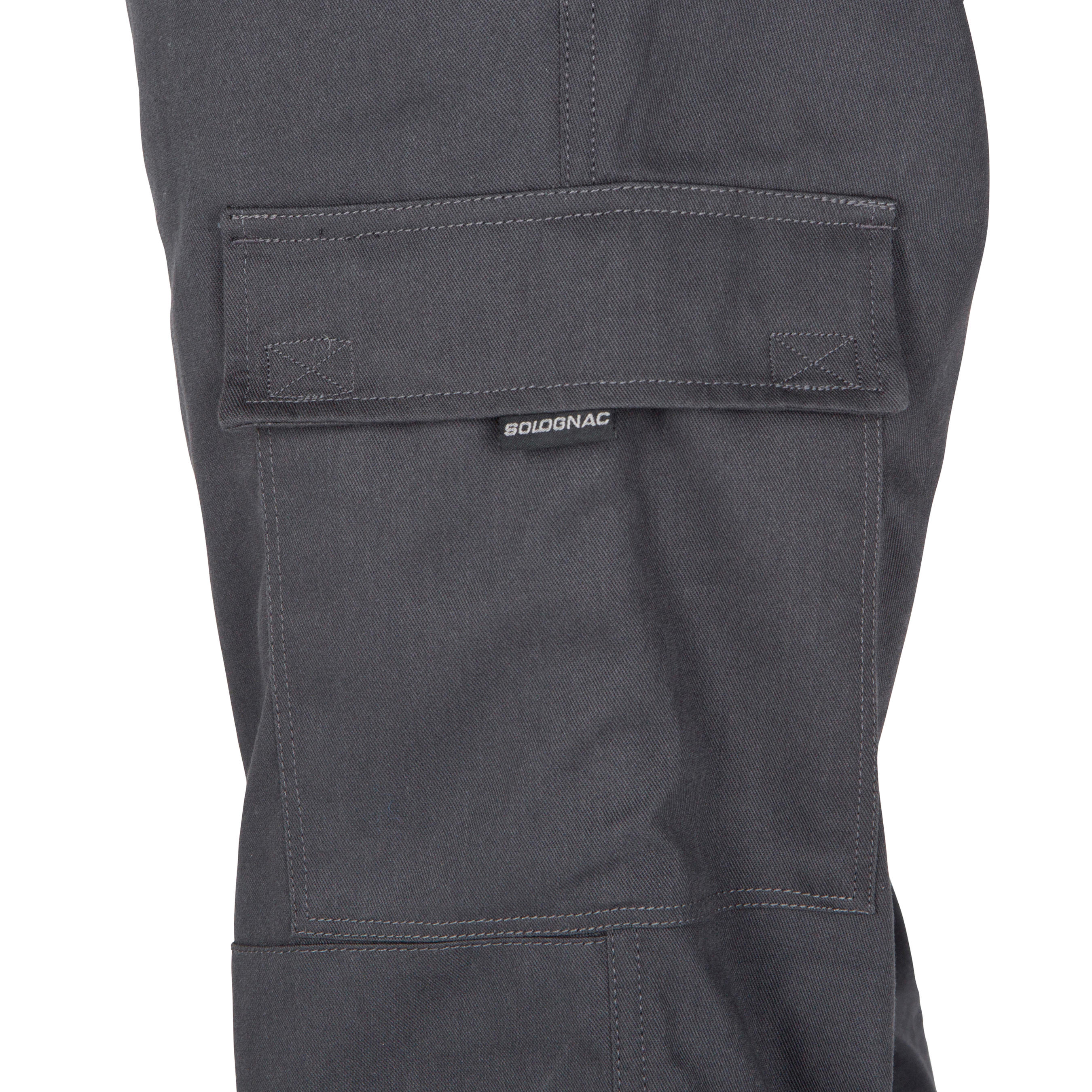ROBUST CARGO TROUSERS STEPPE 300 - GREY 6/6