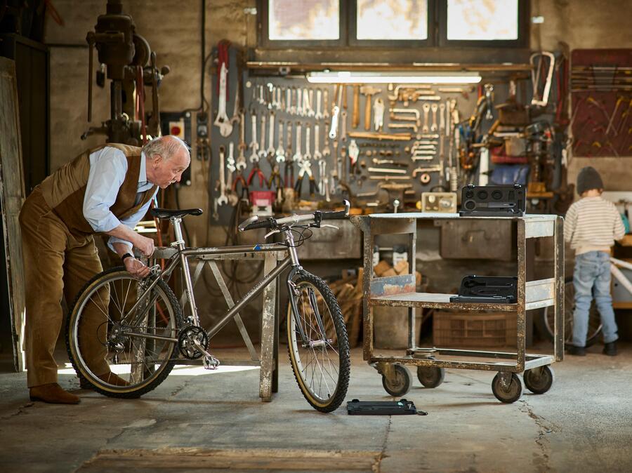 ROCKRIDER 520 Gris clair