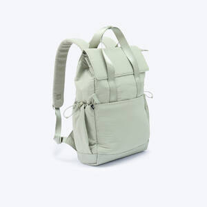 Small 10L backpack with laptop compartment - Sage green