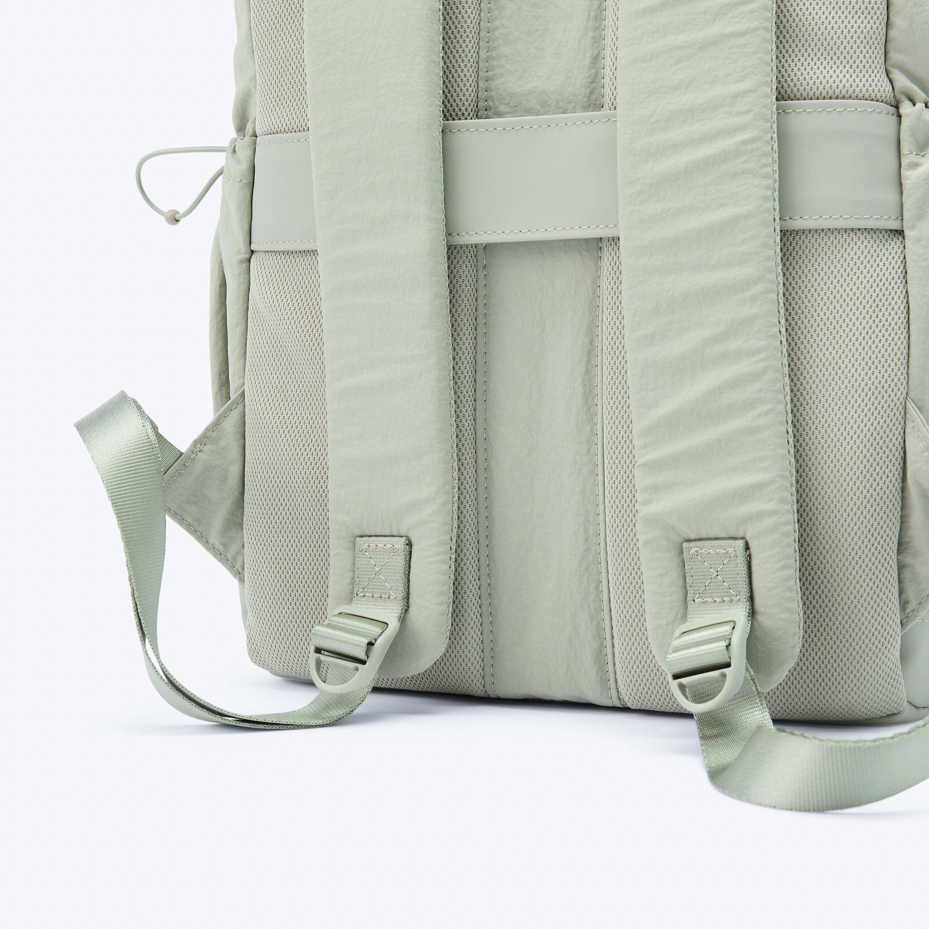 Small 10L backpack with laptop compartment - Sage green -  3