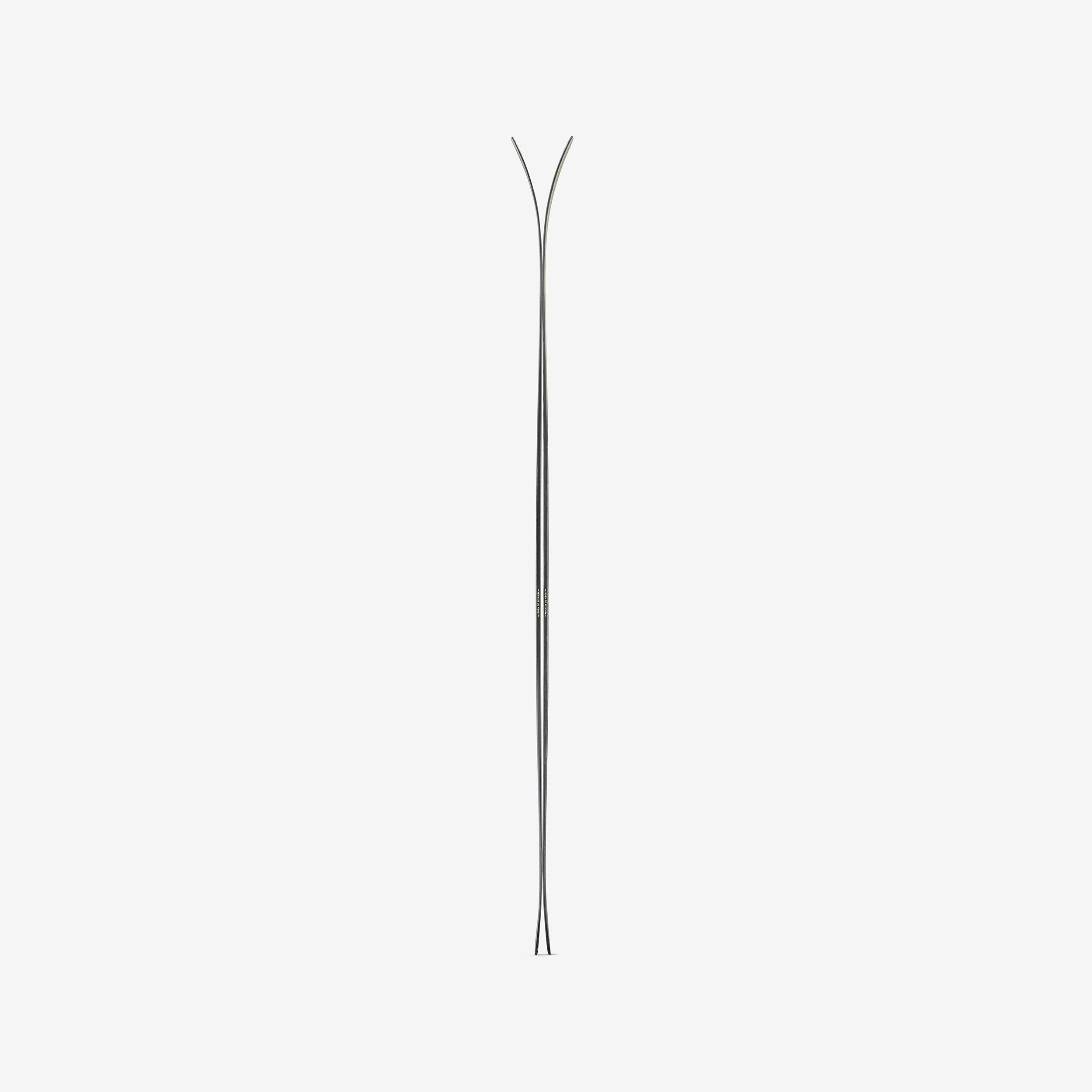Skis de randonnée carbone avec peaux et sans fixation, WILDER 95 7/8