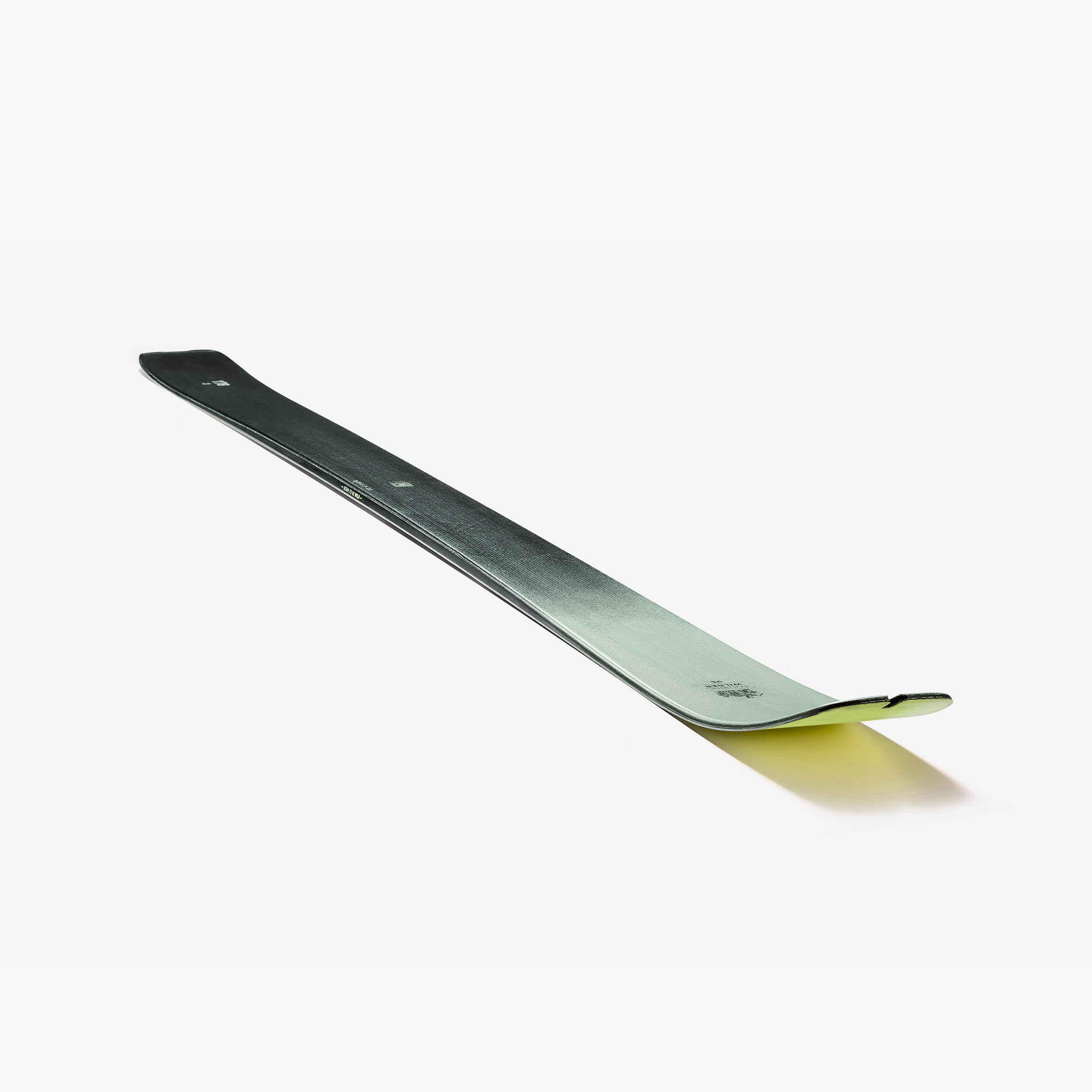 Skis de randonnée carbone avec peaux et sans fixation, WILDER 95 6/8