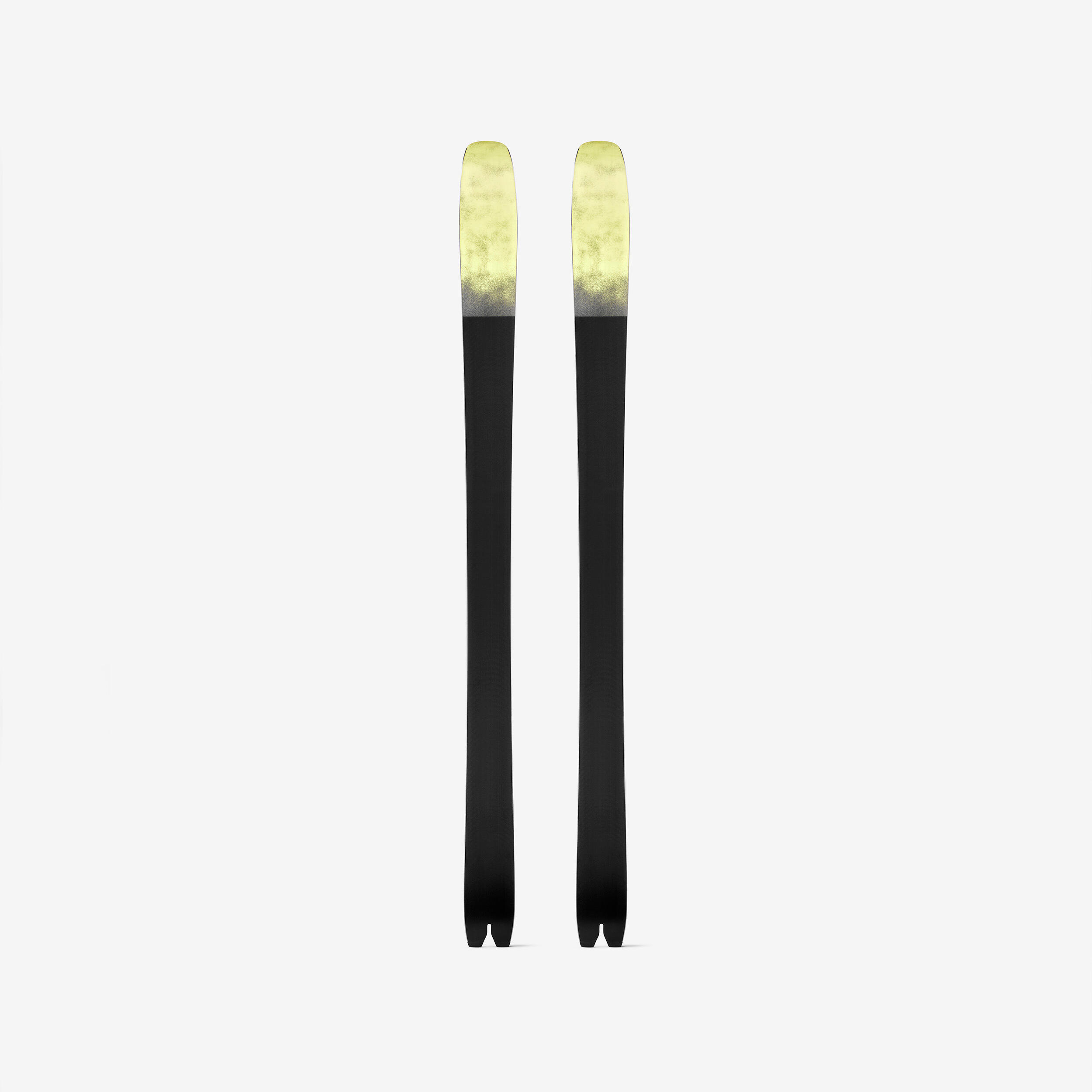 Skis de randonnée carbone avec peaux et sans fixation, WILDER 102 4/8