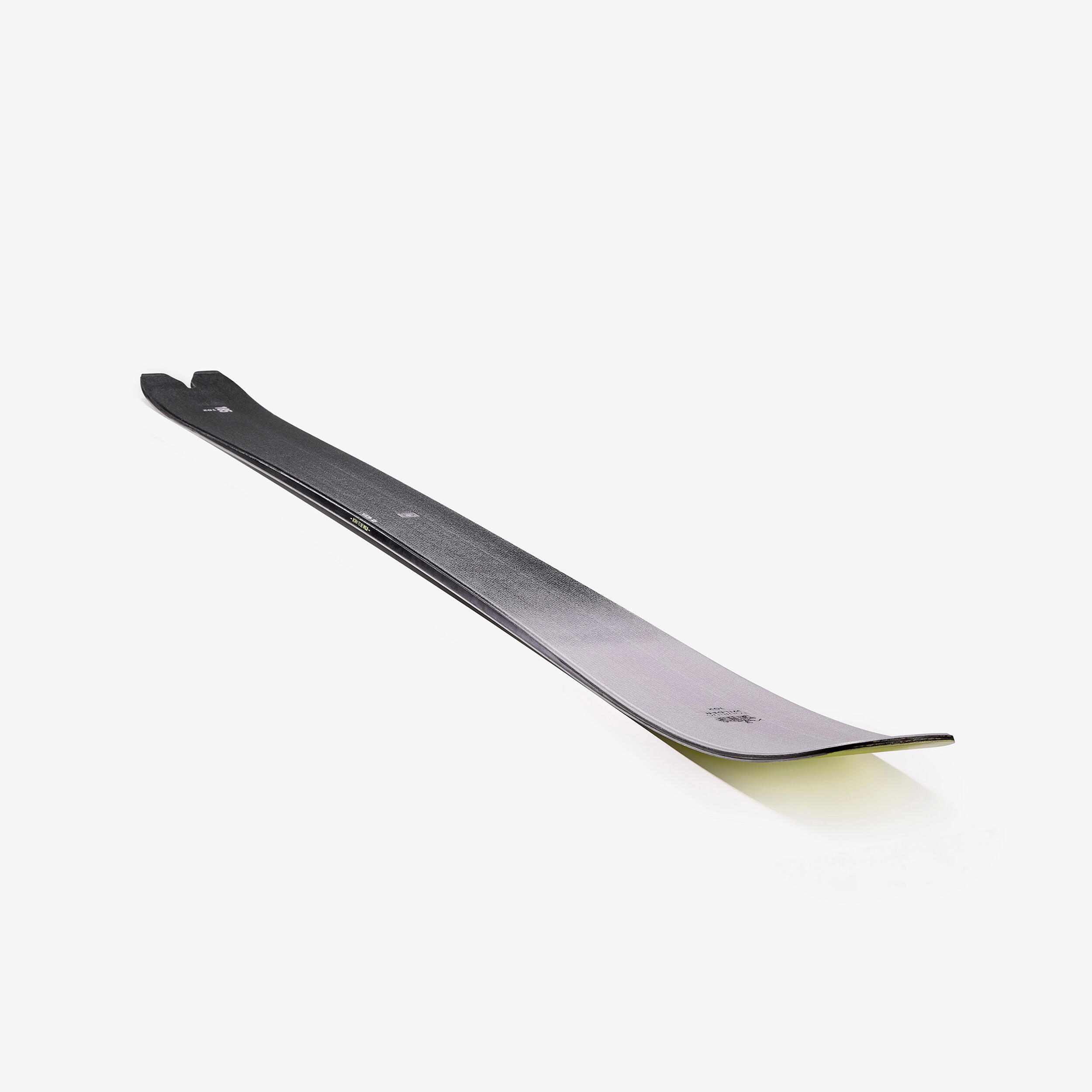 Skis de randonnée carbone avec peaux et sans fixation, WILDER 102 6/8