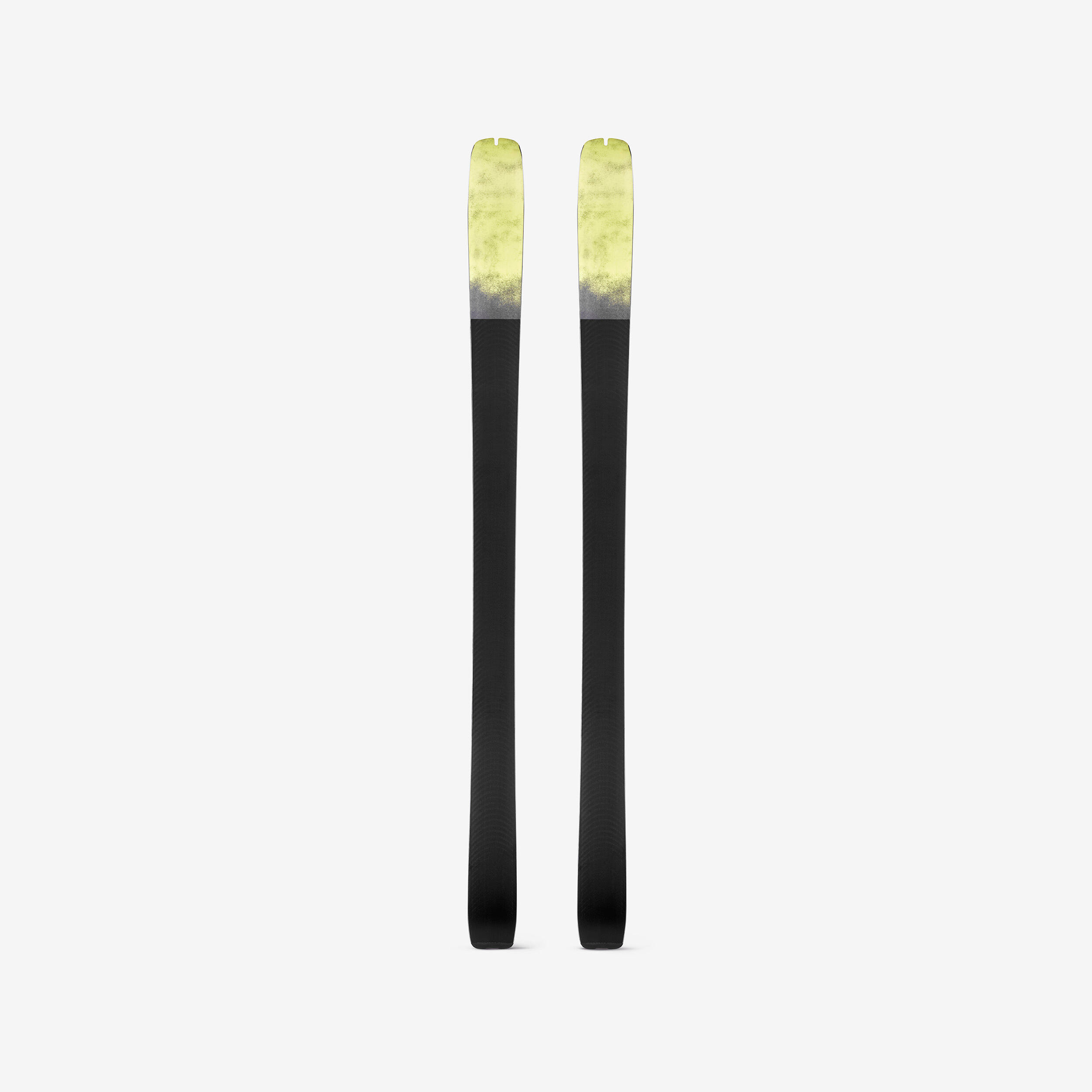 Skis de randonnée carbone avec peaux et sans fixation, WILDER 95 4/8