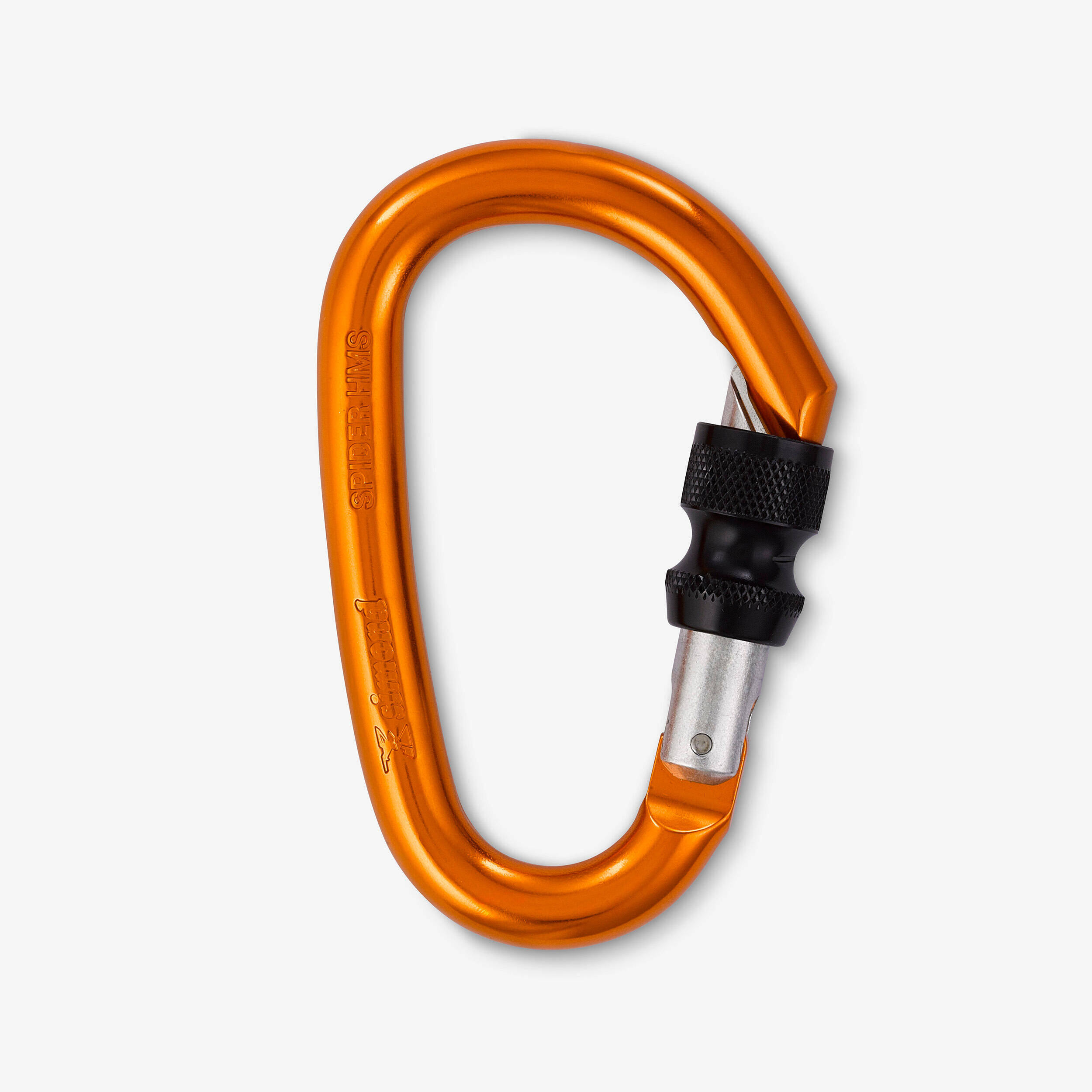 Screw snap hook for climbing and mountaineering - Spider HMS