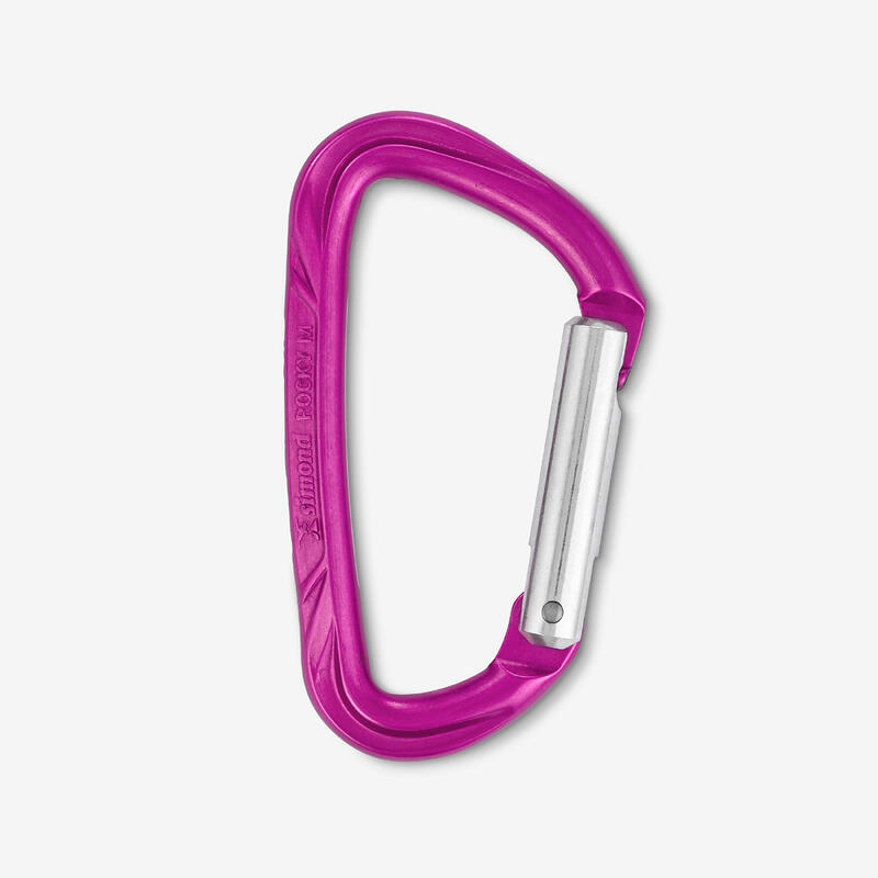 Klimkarabiner Rocky M roze