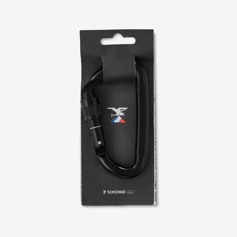 Karabiner, csavarzáras - 3000