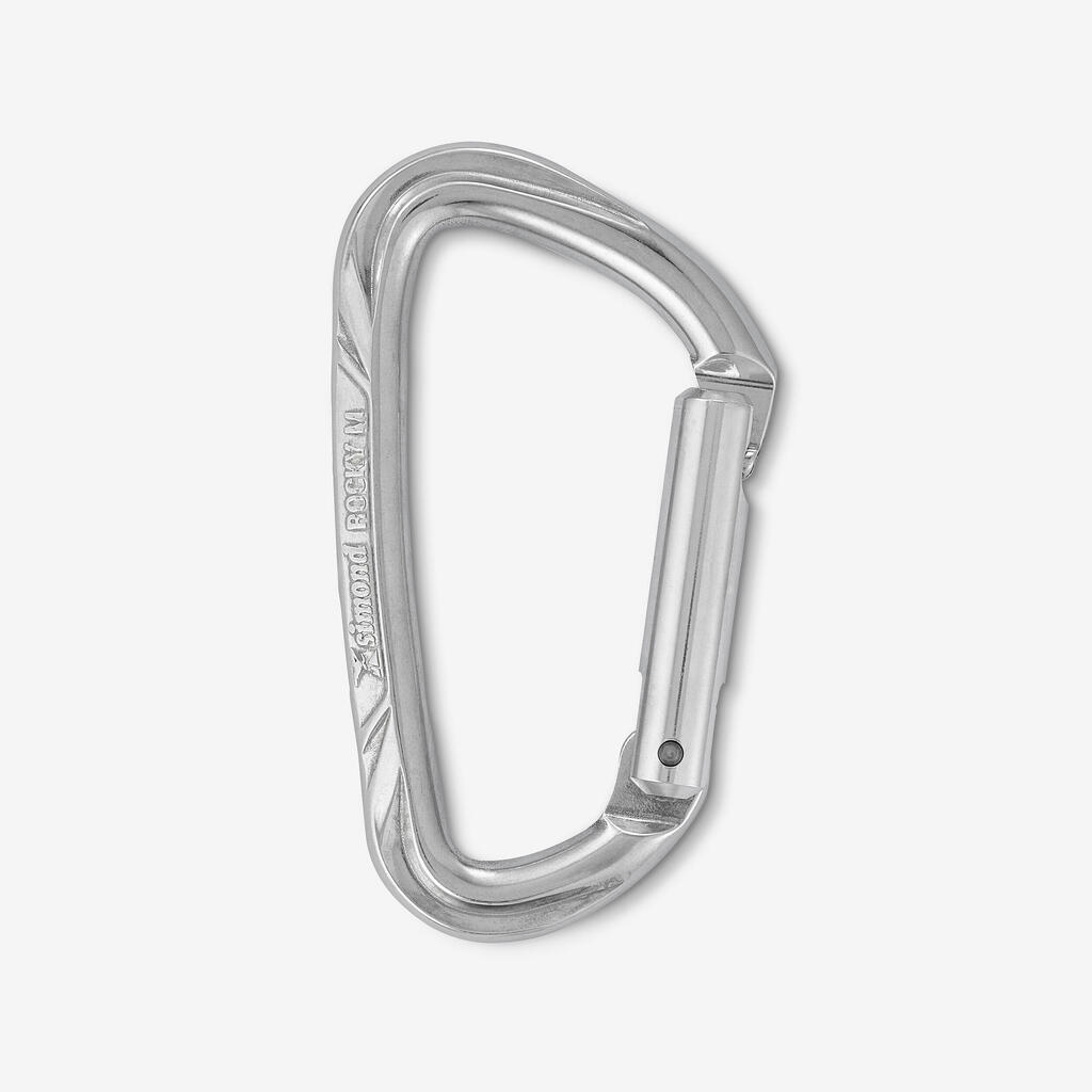 ΜΗ ΑΣΦΑΛΙΖΟΜΕΝΟ CARABINER - ROCKY M - ΓΥΑΛΙΣΤΕΡΟ