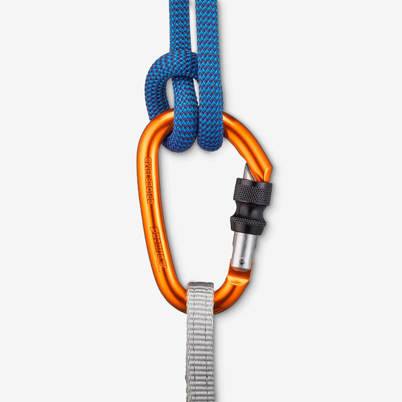 Karabiner, csavarzáras - Spider HMS