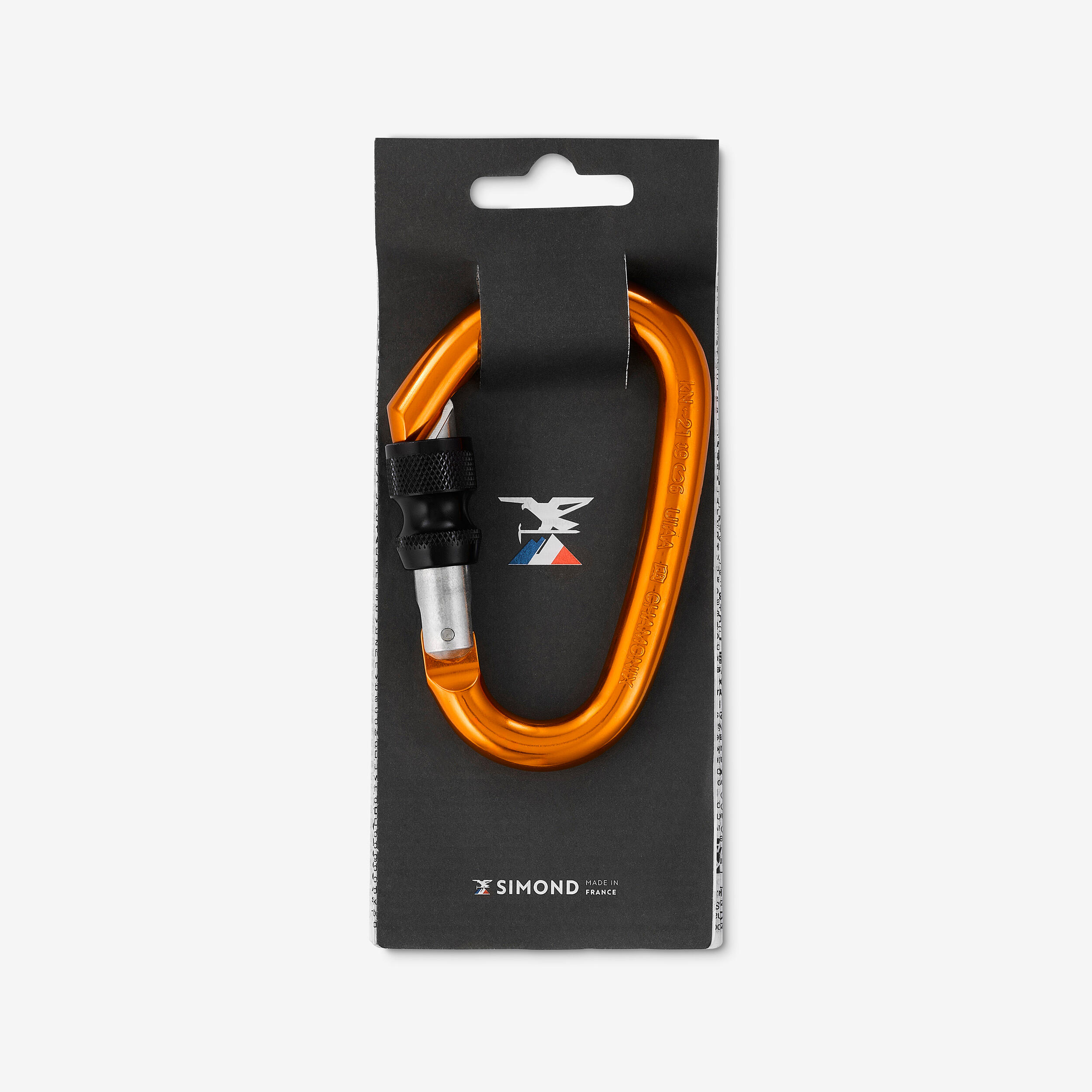 Screw snap hook for climbing and mountaineering - Spider HMS