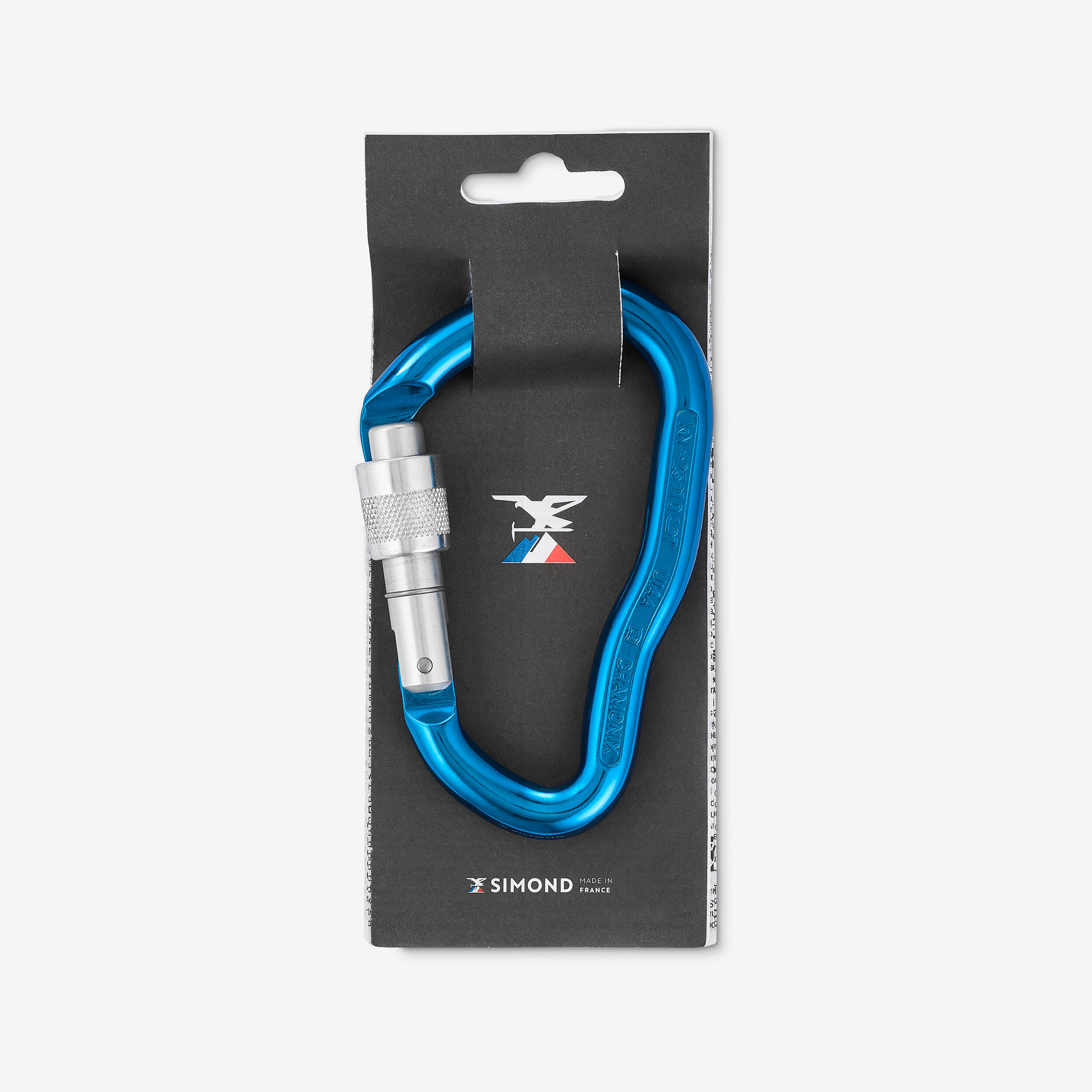 Climbing Screwgate Carabiner - Goliath Blue