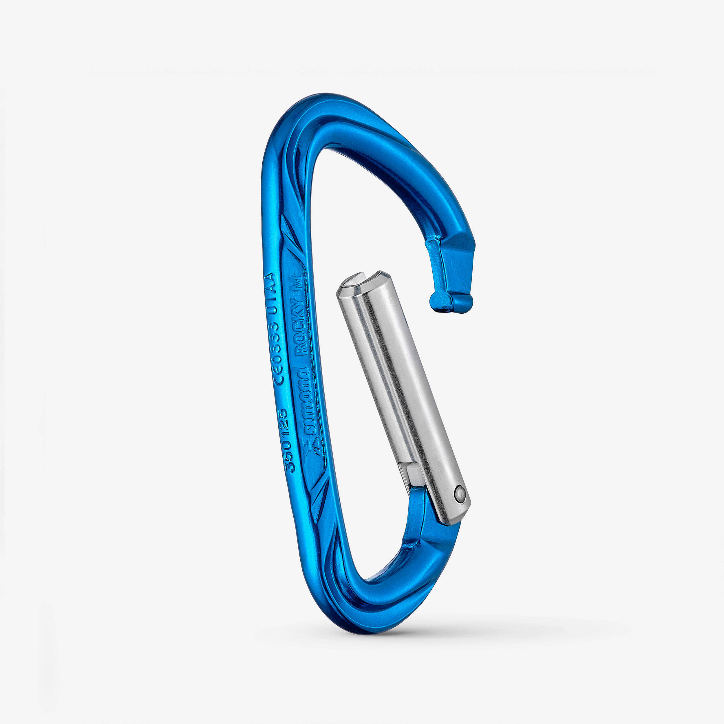 NON-LOCKING CARABINER - ROCKY M - BLUE -  3