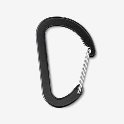 Karabiner aksess voor klimgordel zwart