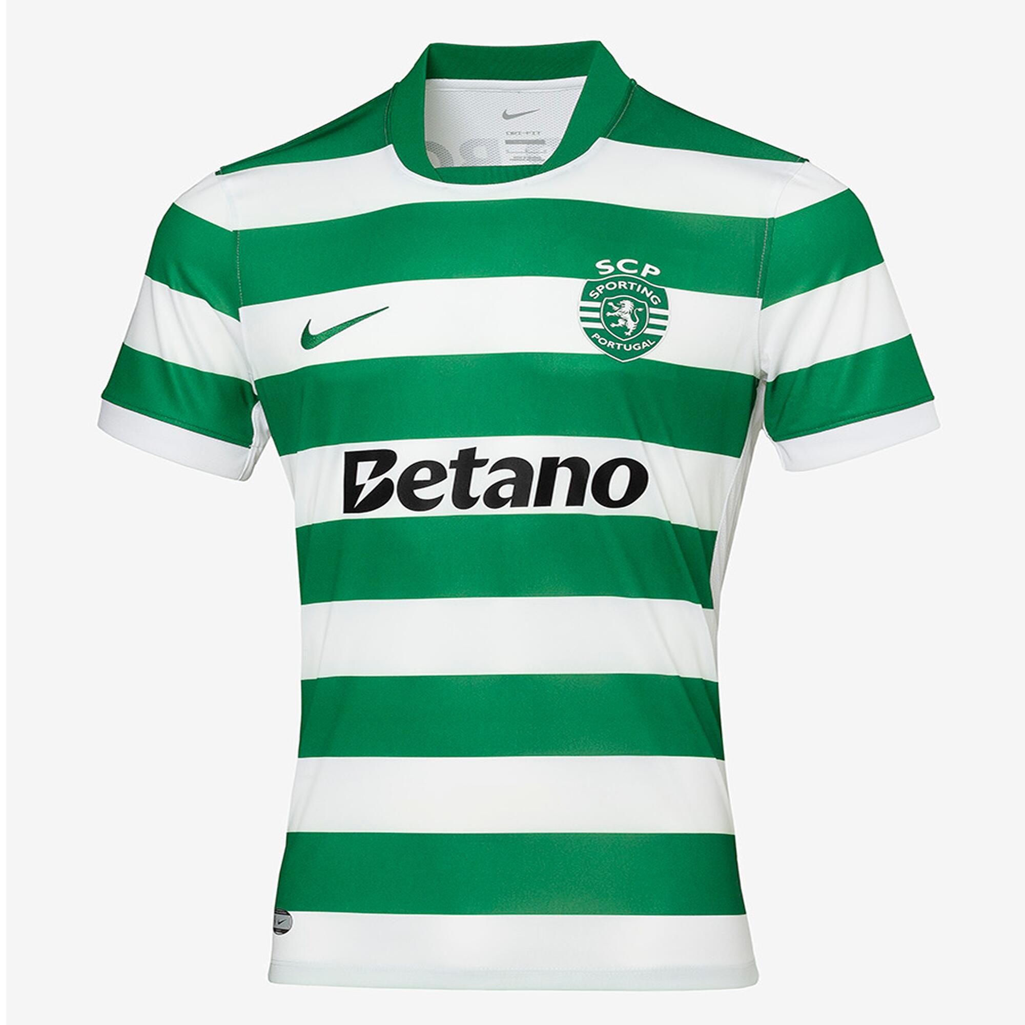 CAMISOLA DE FUTEBOL SPORTING CP PRINCIPAL ADULTO 25/26 1/8