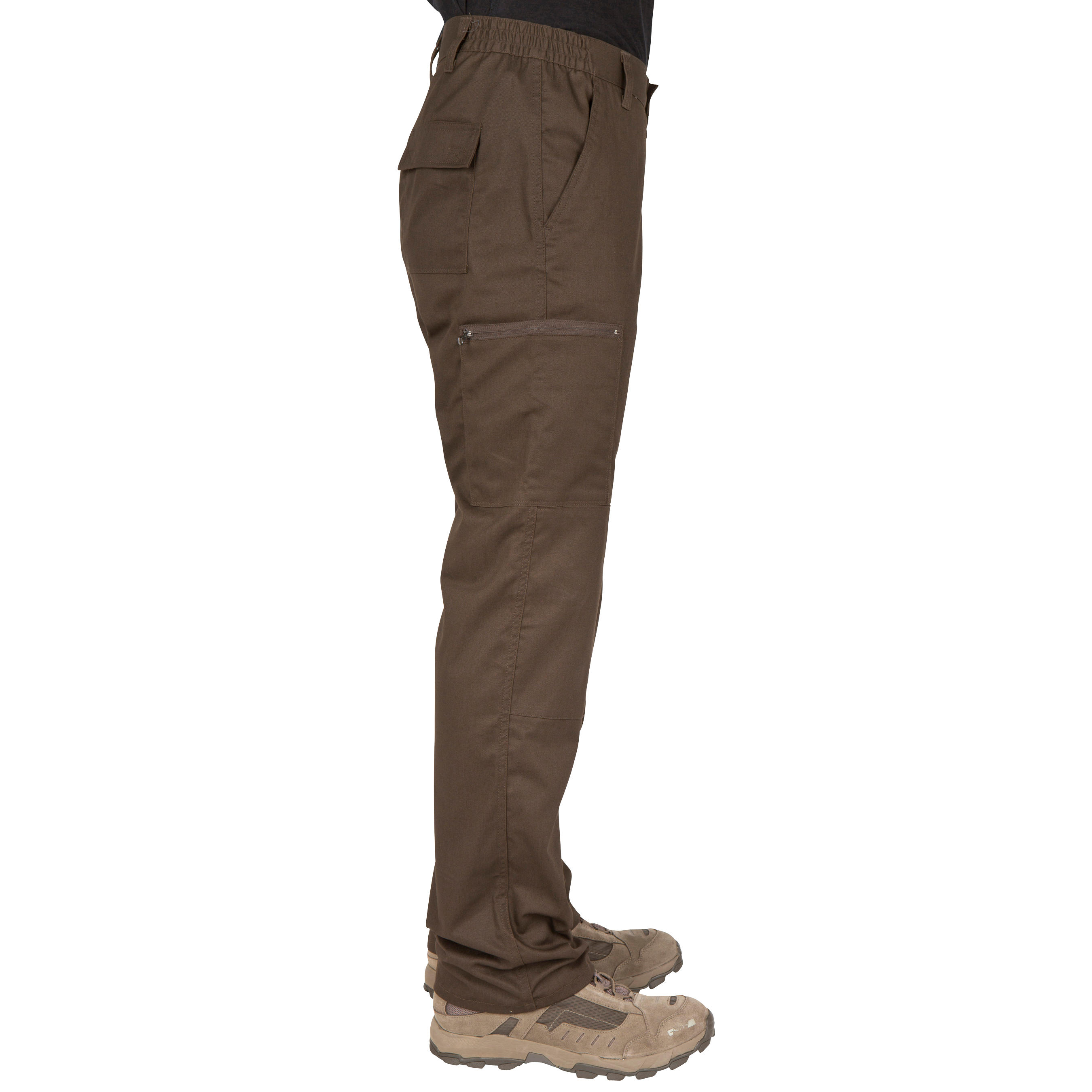 

Men Trousers Pants SG-300 Brown -  By SOLOGNAC | Decathlon