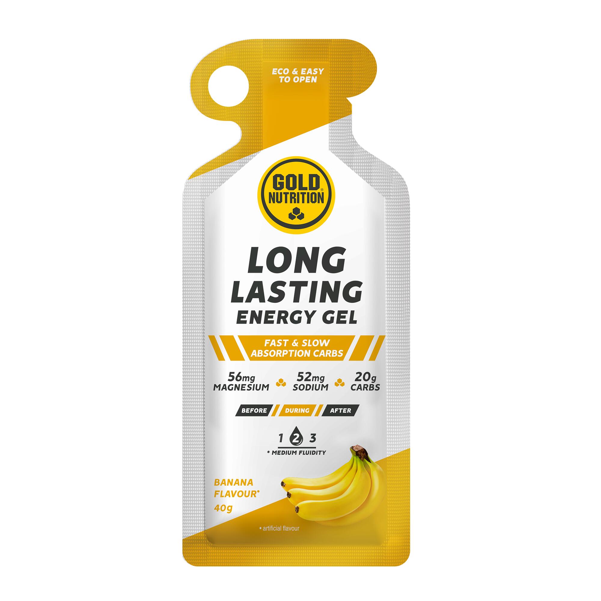 Gel energizant Long Lasting GOLD NUTRITION Banane 40 g