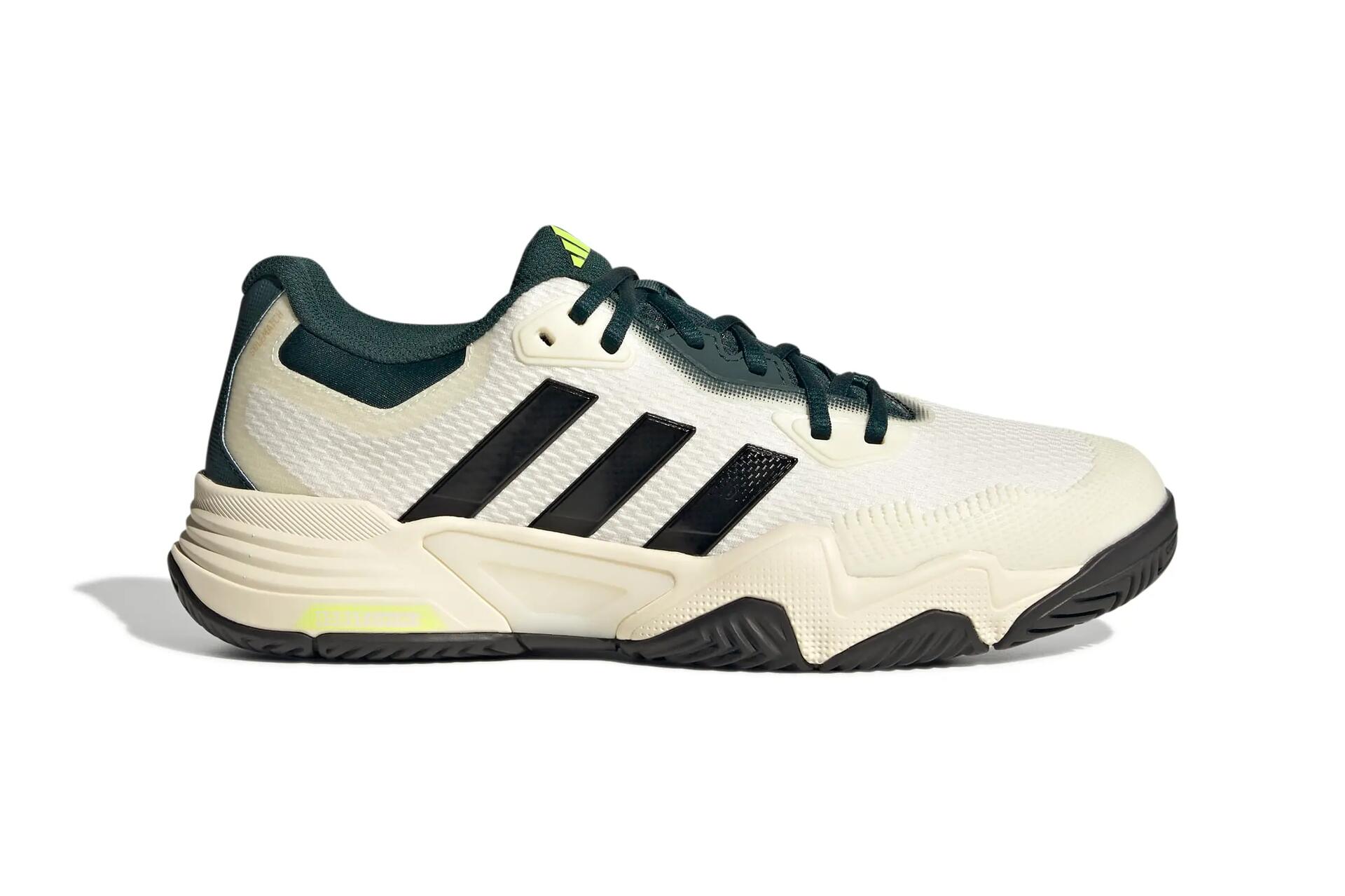 Chaussures de tennis homme multicourt - Adidas Solematch Control 2 blanc / vert