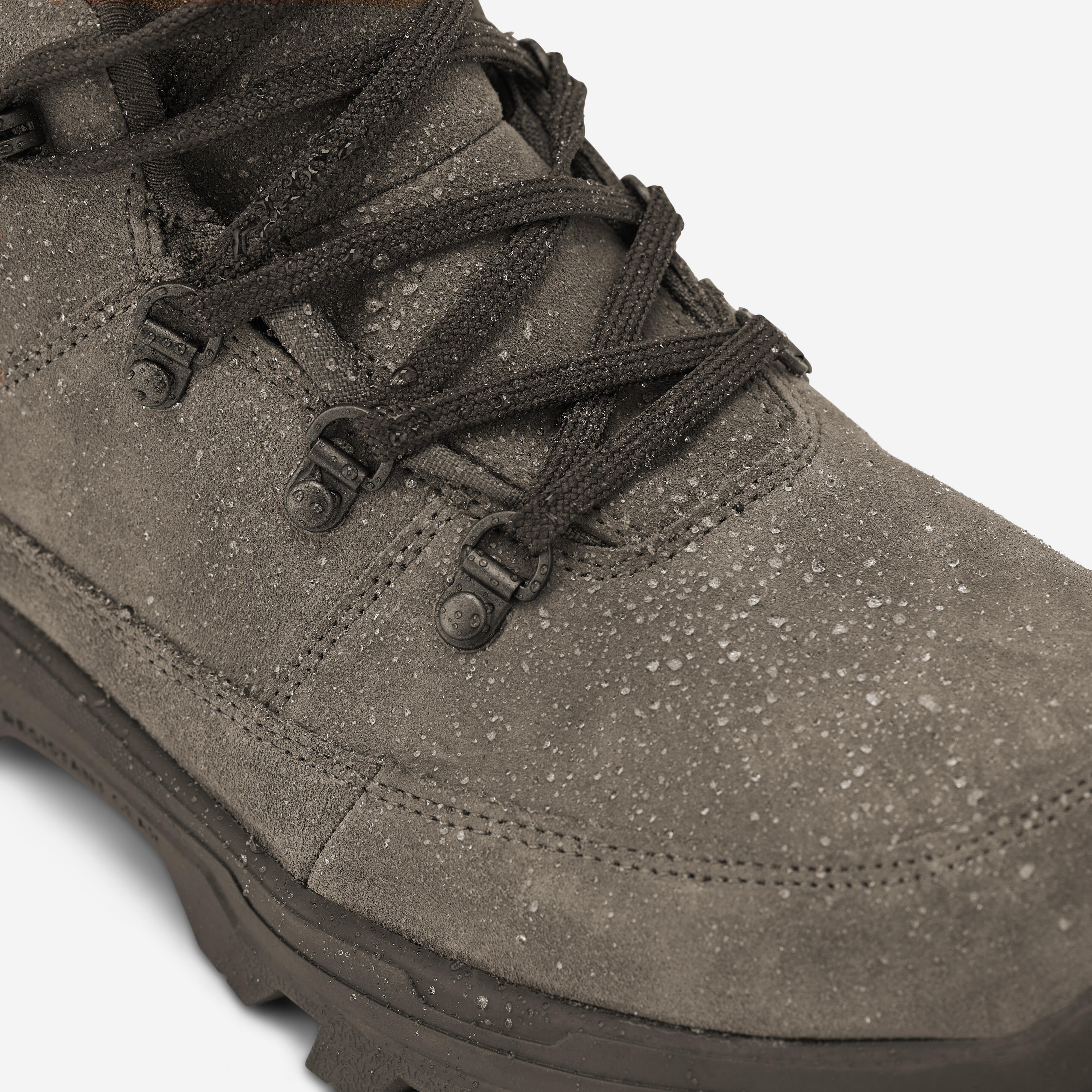 Waterproof Outdoor Shoes Leather Crosshunt 110 - Suede Brown