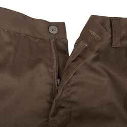 RESISTANT CARGO TROUSERS STEPPE 300 - BROWN
