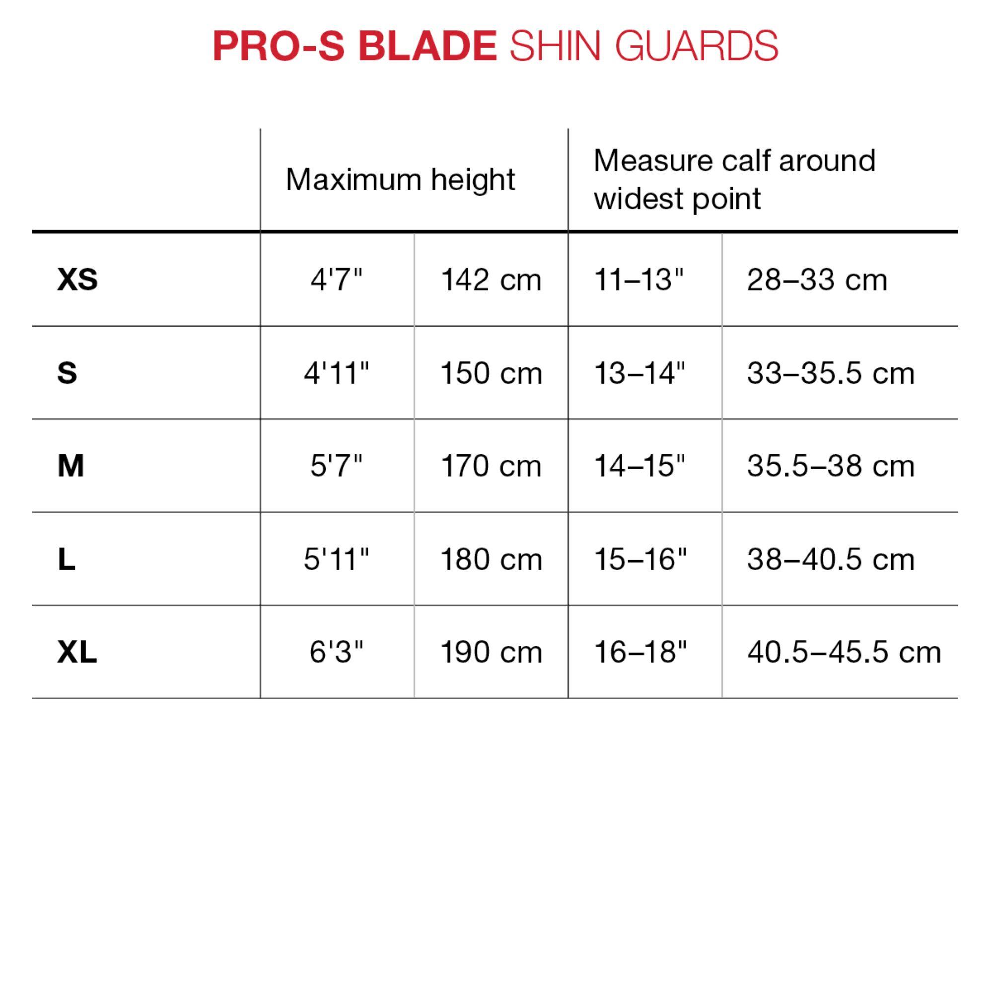 Protège-tibia Pro S Blade Noir 6/6