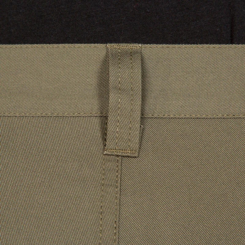 Pantalón Cargo Hombre Solognac Steppe 300 Bicolor Resistente Multibolsillos