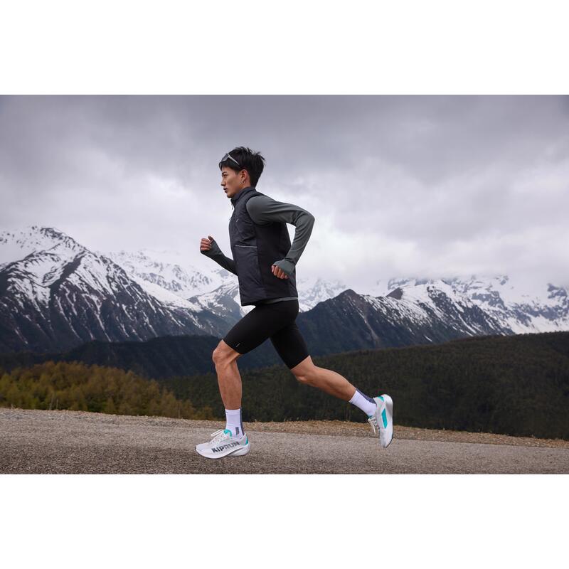 Erkek Koşu Yeleği - Siyah - Kiprun SL 500 Warm