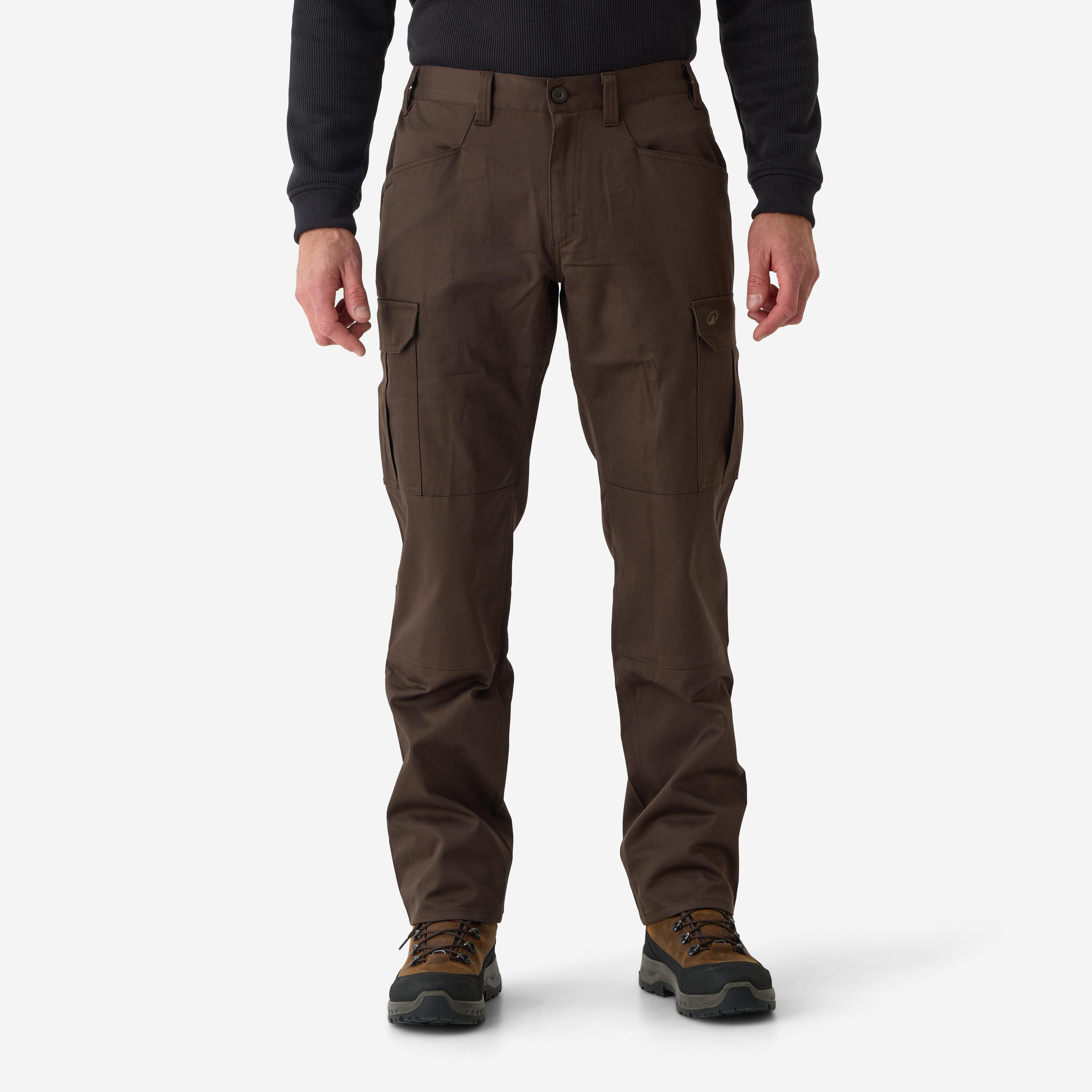 SOLOGNAC Pantalón Solognac Steppe 500 Adulto Marrón Cargo Resistente
