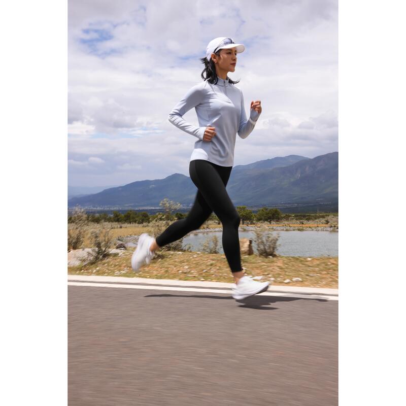 Kadın Koşu Taytı - Siyah - KIPRUN Run 100 Warm