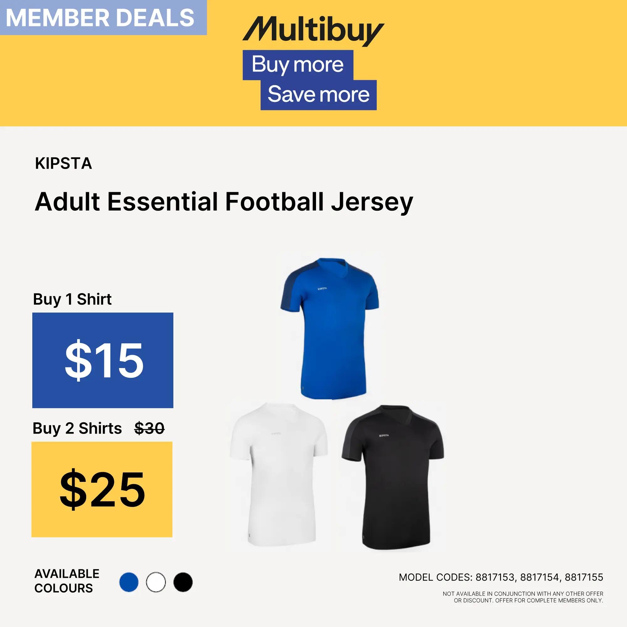 Camisola de Futebol Manga Curta Adulto Essential 2026 Azul 9/31