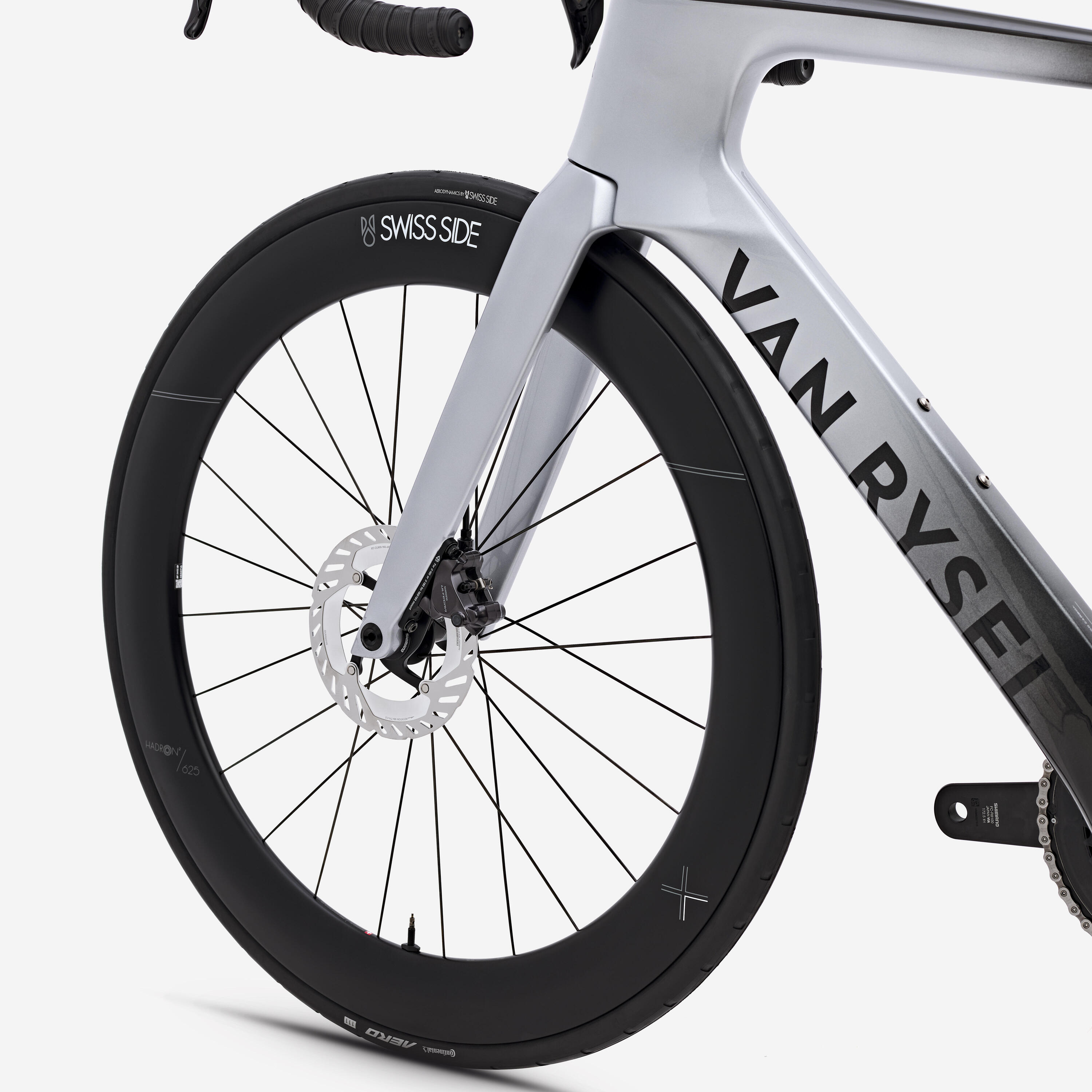 Velo de route Shimano Ultegra Di2 12V, RCR-F Pro Gris 7/16