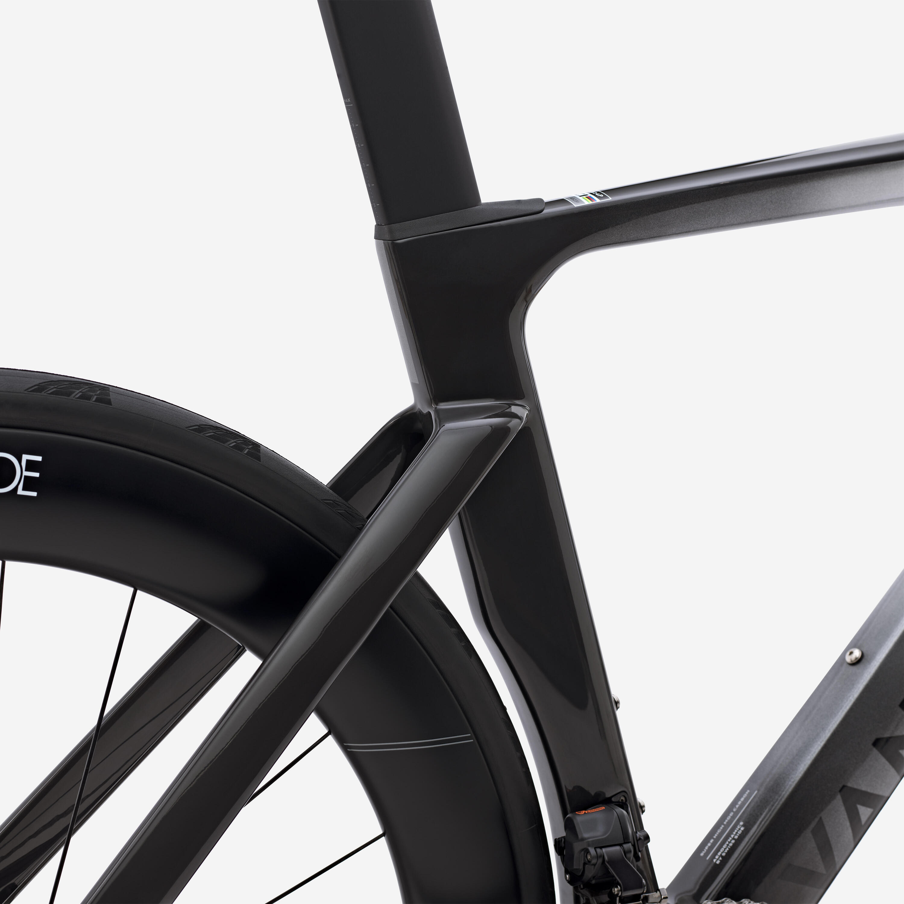 Velo de route Shimano Ultegra Di2 12V, RCR-F Pro Gris 9/16