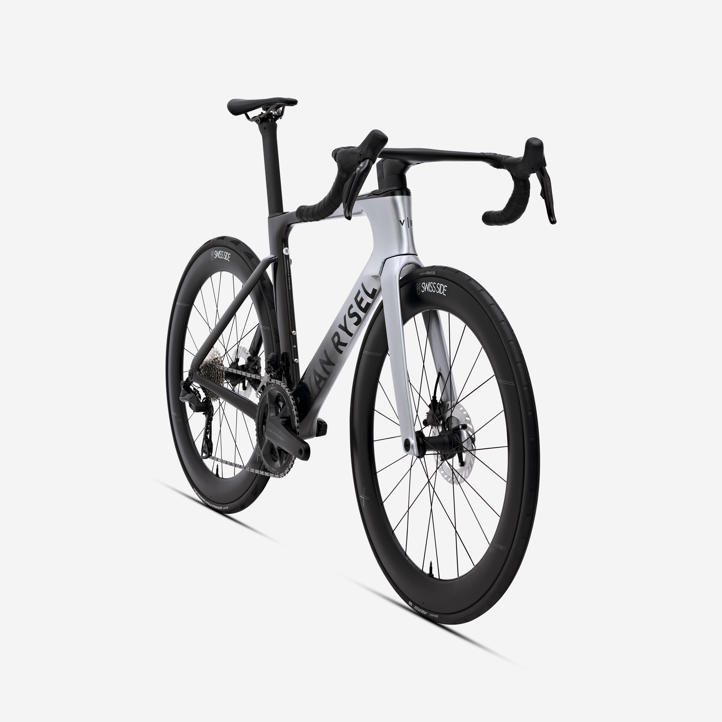 Race Rennrad RCR-F Pro CF Shimano Ultegra Di2 2x12 Grau 3/17