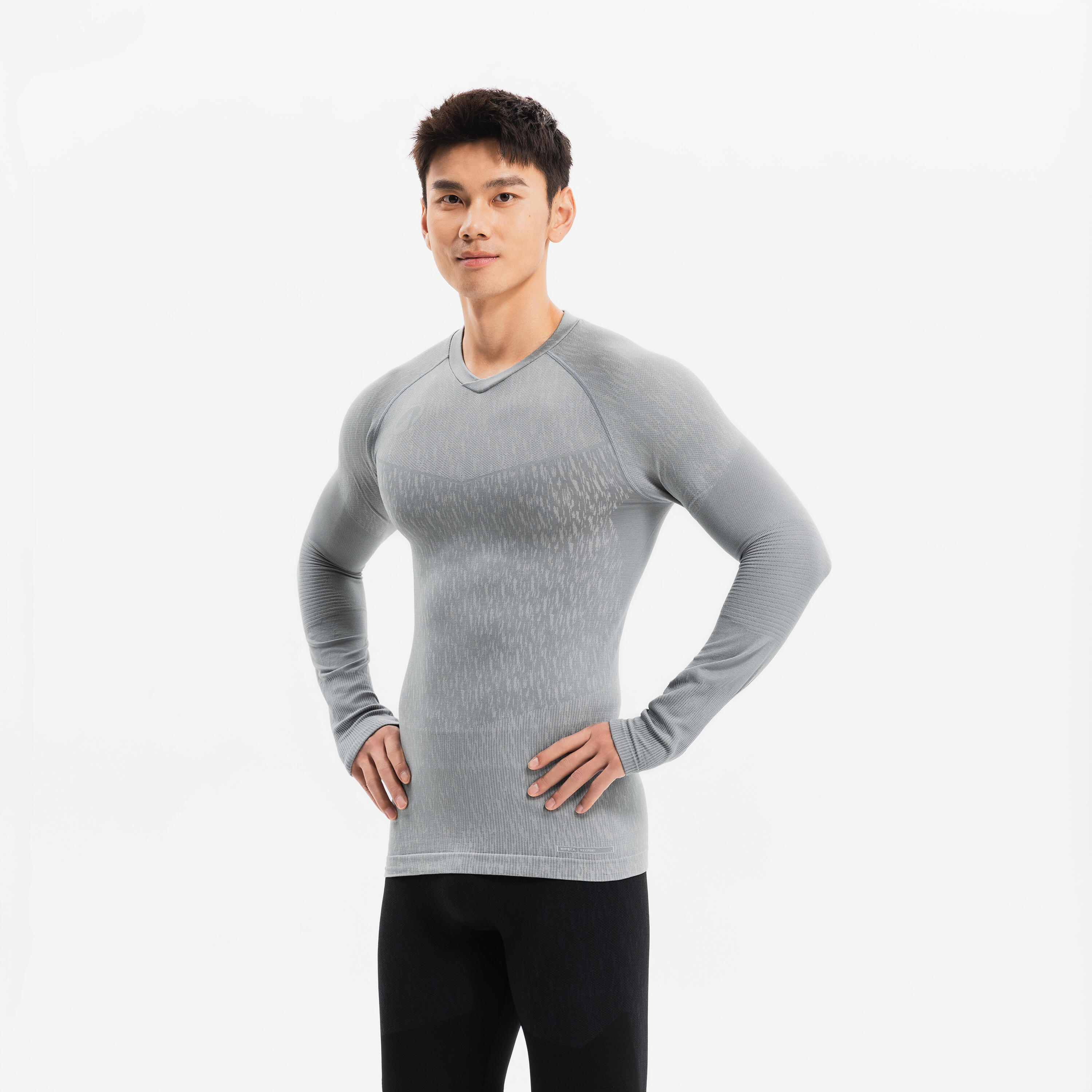 Maglia termica adulto KEEPDRY grigia 14/33