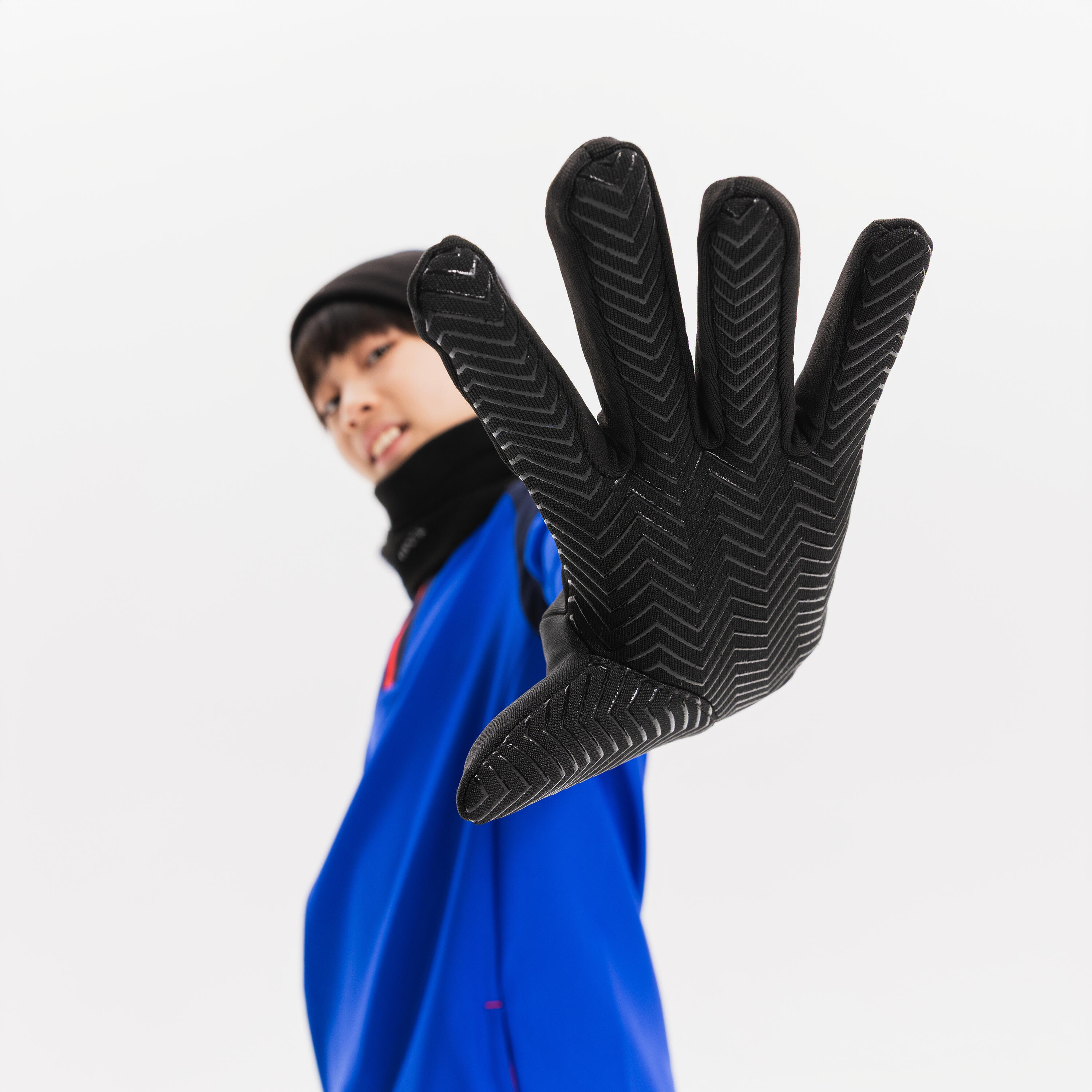Kids' Soccer Gloves, Keepdry 500 - KIPSTA