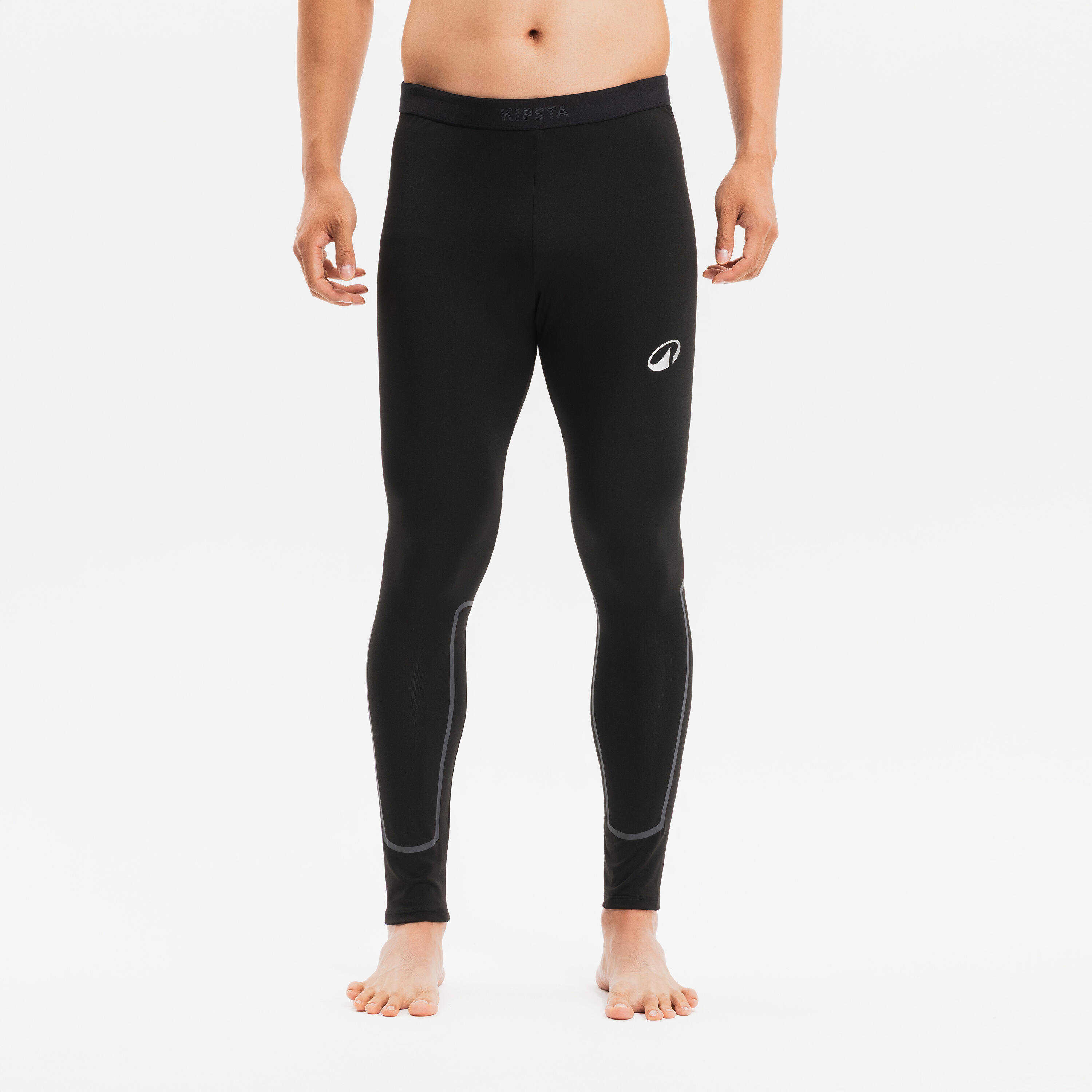 Adult Football Base Layer Tights KCOMFORT - Black