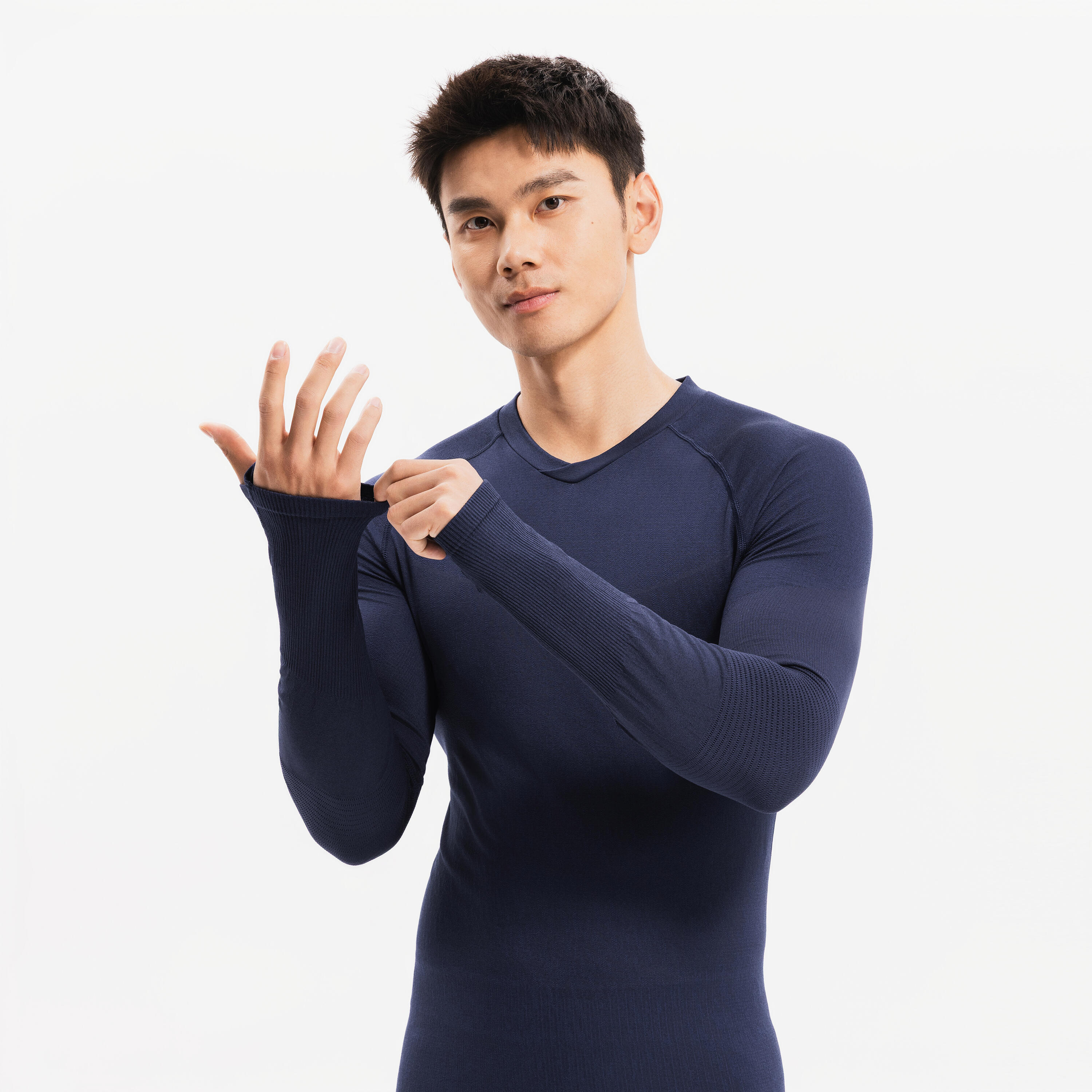 Maglia termica adulto KEEPDRY blu 18/27