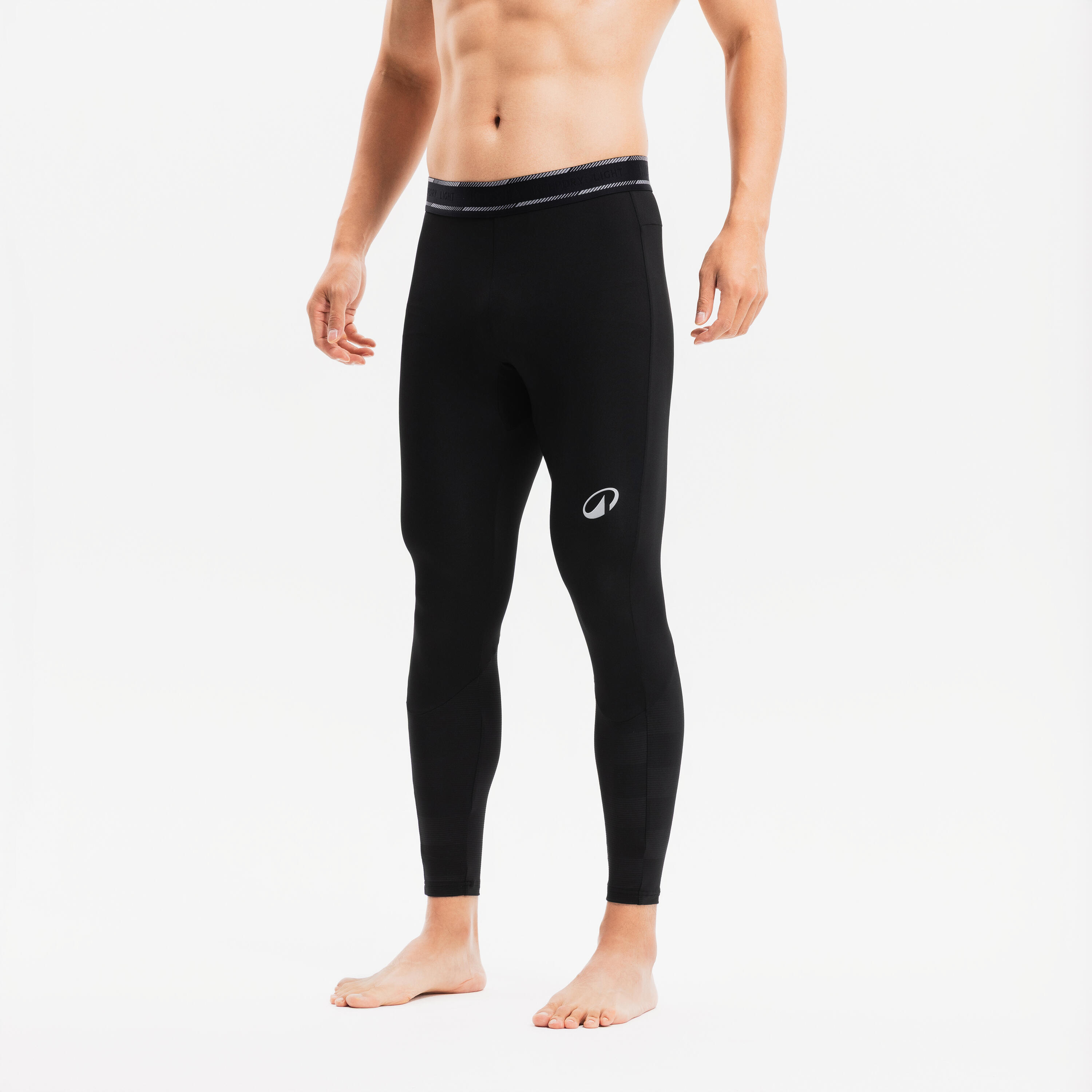 Adult Teamsports Breathable Base Layer Tights KEEPDRY LIGHT - Black