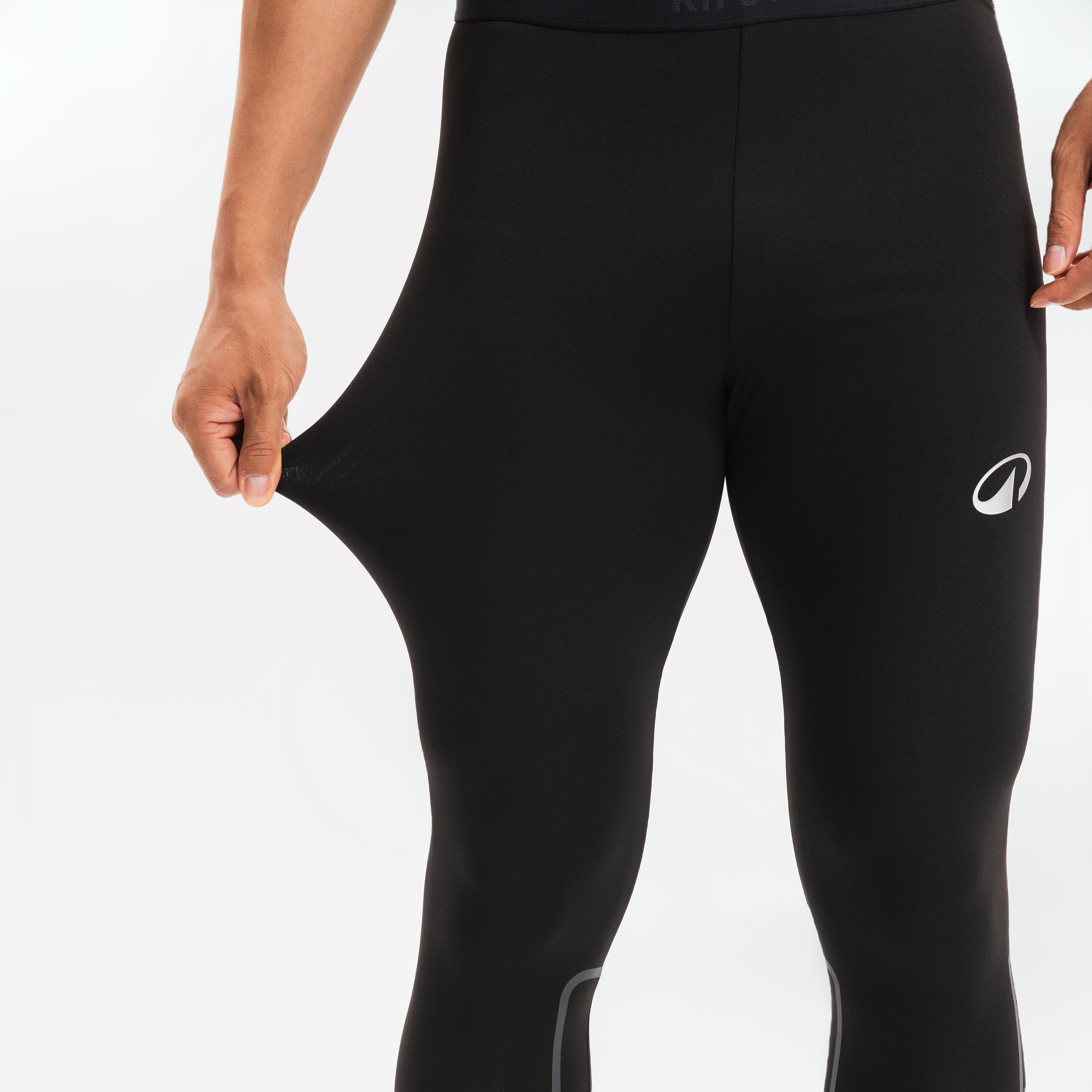 Gebraucht - Damen/Herren Fußball Funktionstights - Keepcomfort schwarz 2/9