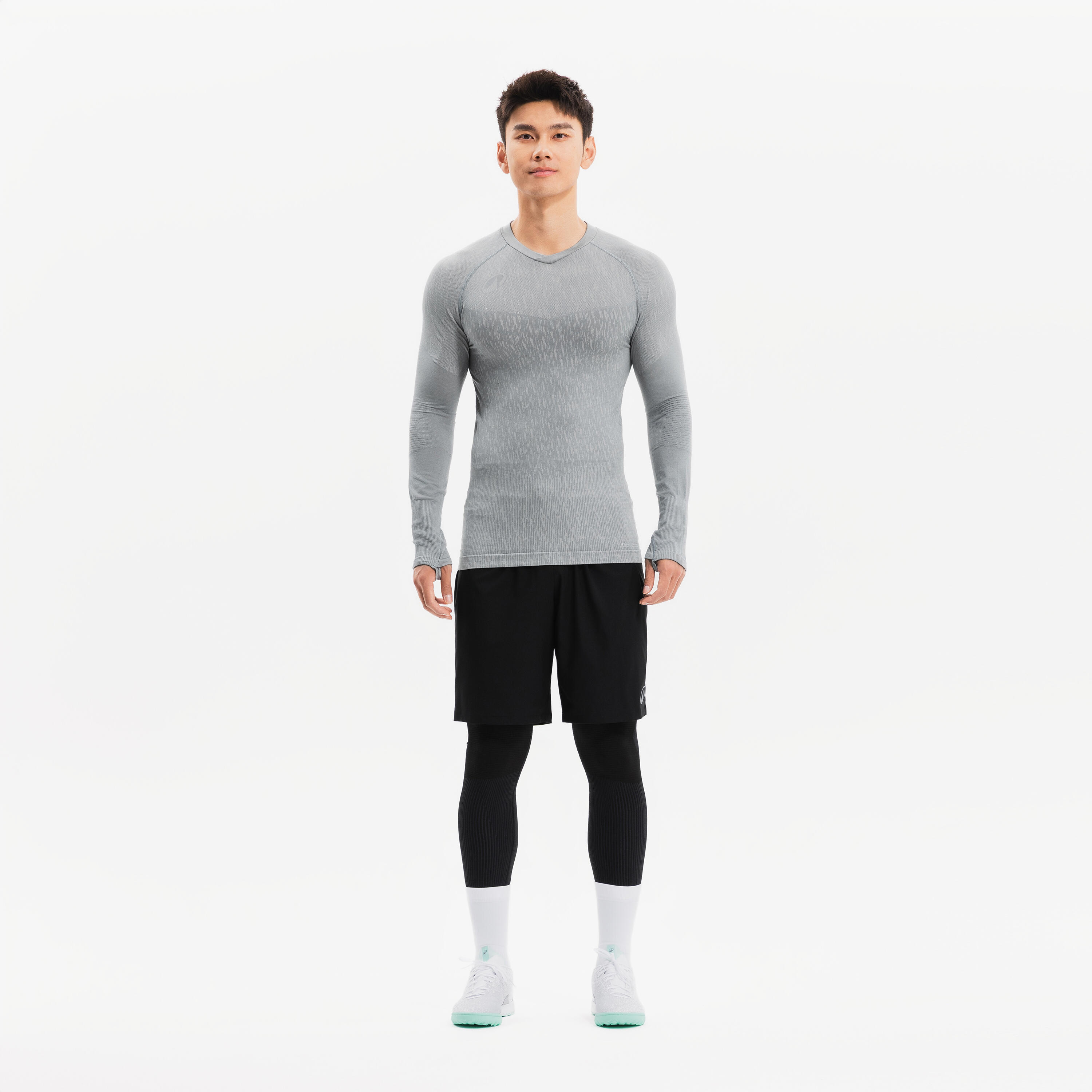 Maglia termica adulto KEEPDRY grigia 10/33