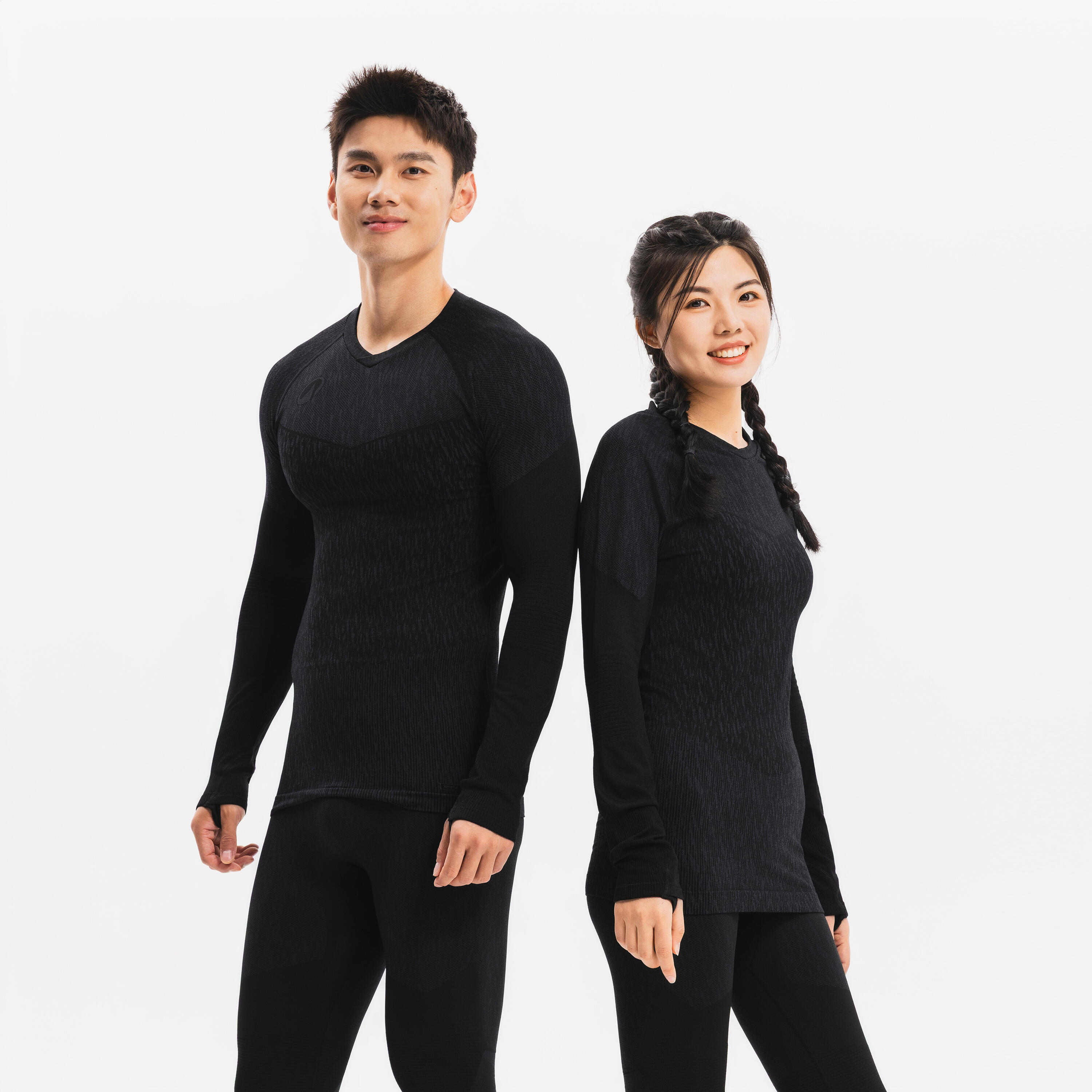 Maglia termica calcio adulto KEEPDRY nera 21/32