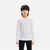 Sous-vetement thermique haut manches longues  enfant blanc keepdry 500