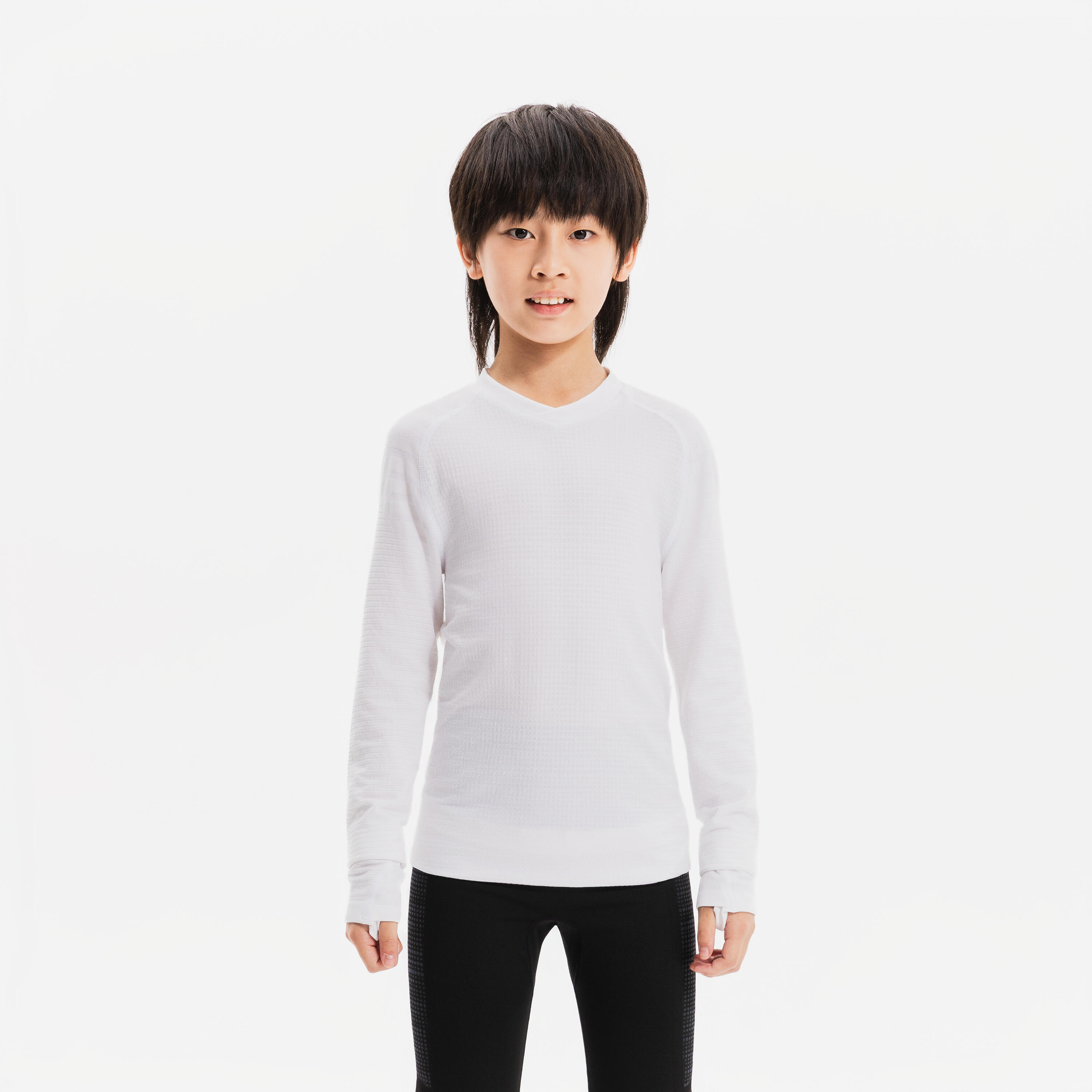 Sous vetement thermique haut manches longues enfant keepdry 500 KIPSTA - vue 5