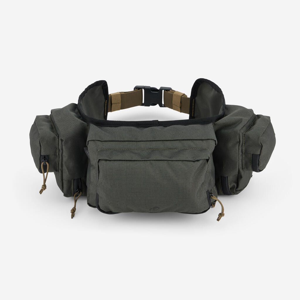 Tamnozelena torbica oko struka za lov (7 l) X-Access