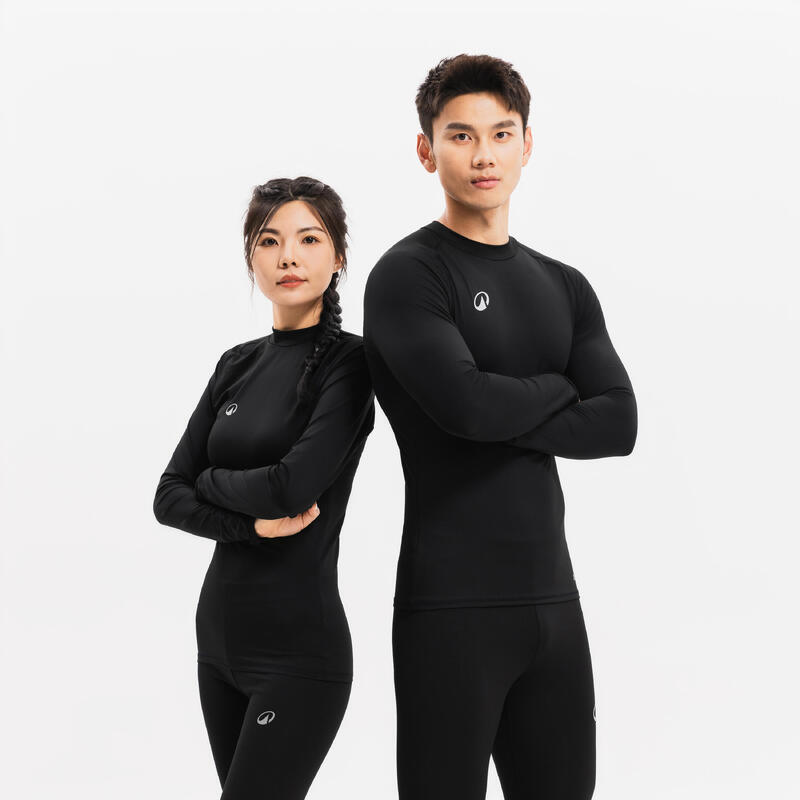 Sous-maillot de foot thermique manches longues mixte Keepcomfort