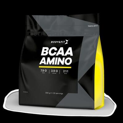 Body&fit bcaa amino orange mango 330g