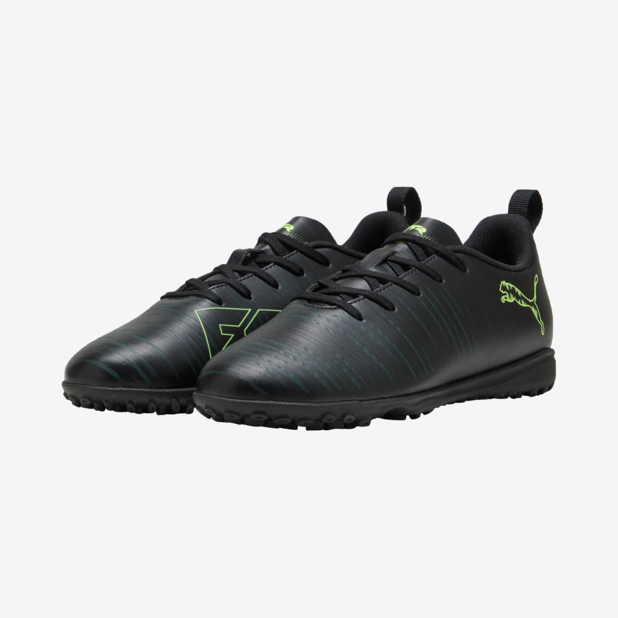 Scarpe FUTURE 8 PLAY TURF bambini nere 3/4